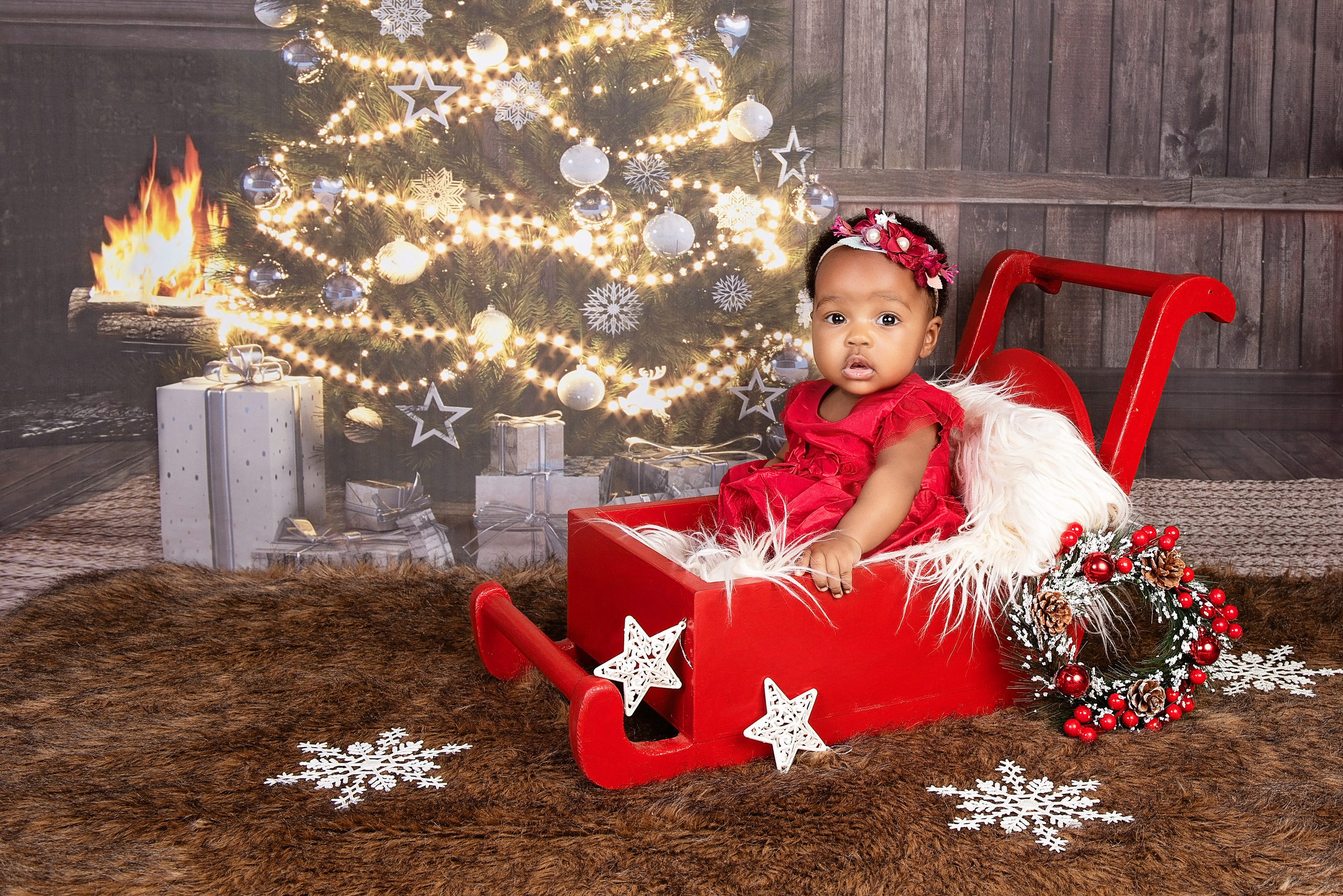 African 3 months baby girl new year and Christmas photo shoot Nairobi Nyahururu Kenya 