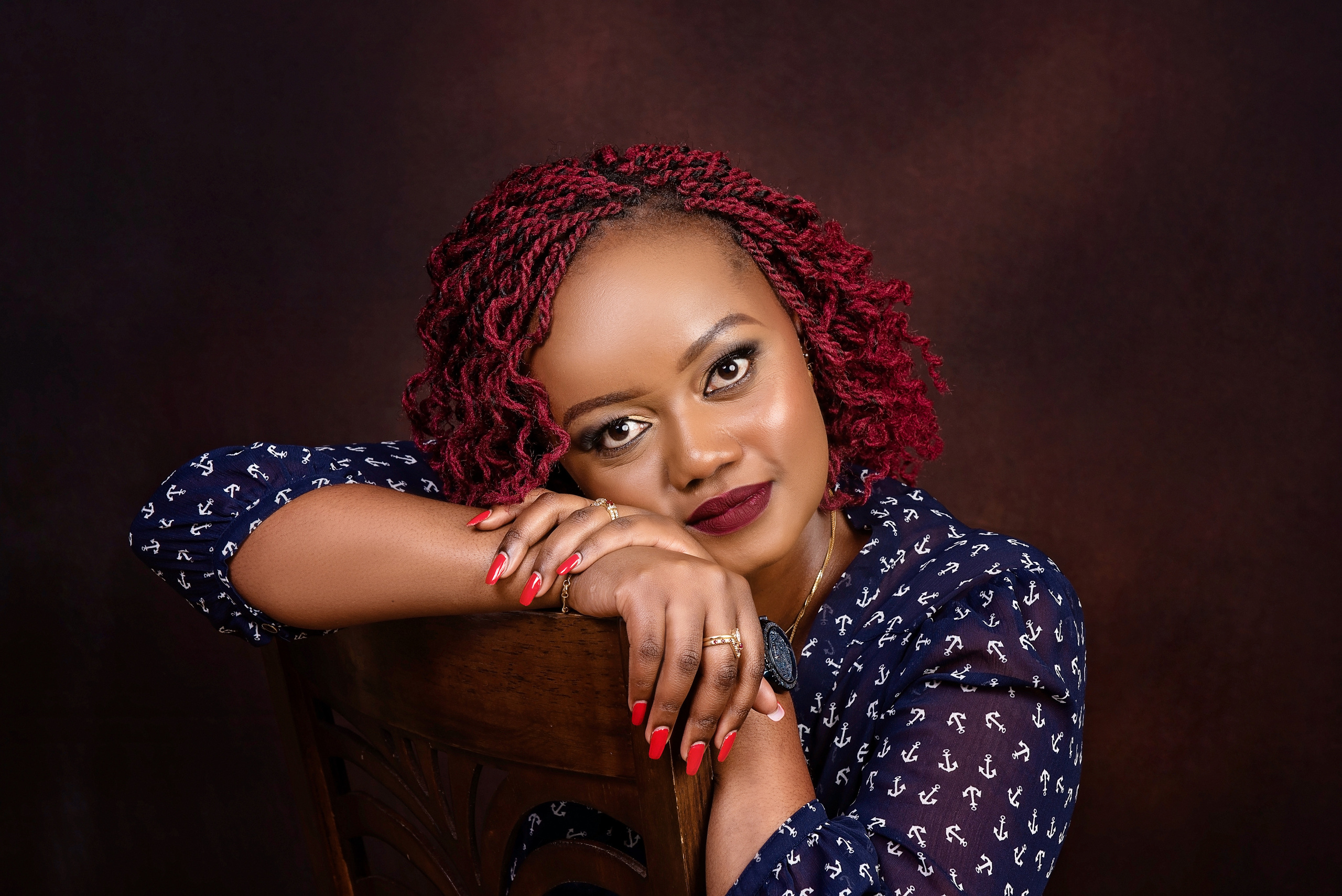 Beautiful African woman photo beauty portrait Nairobi Kenya 