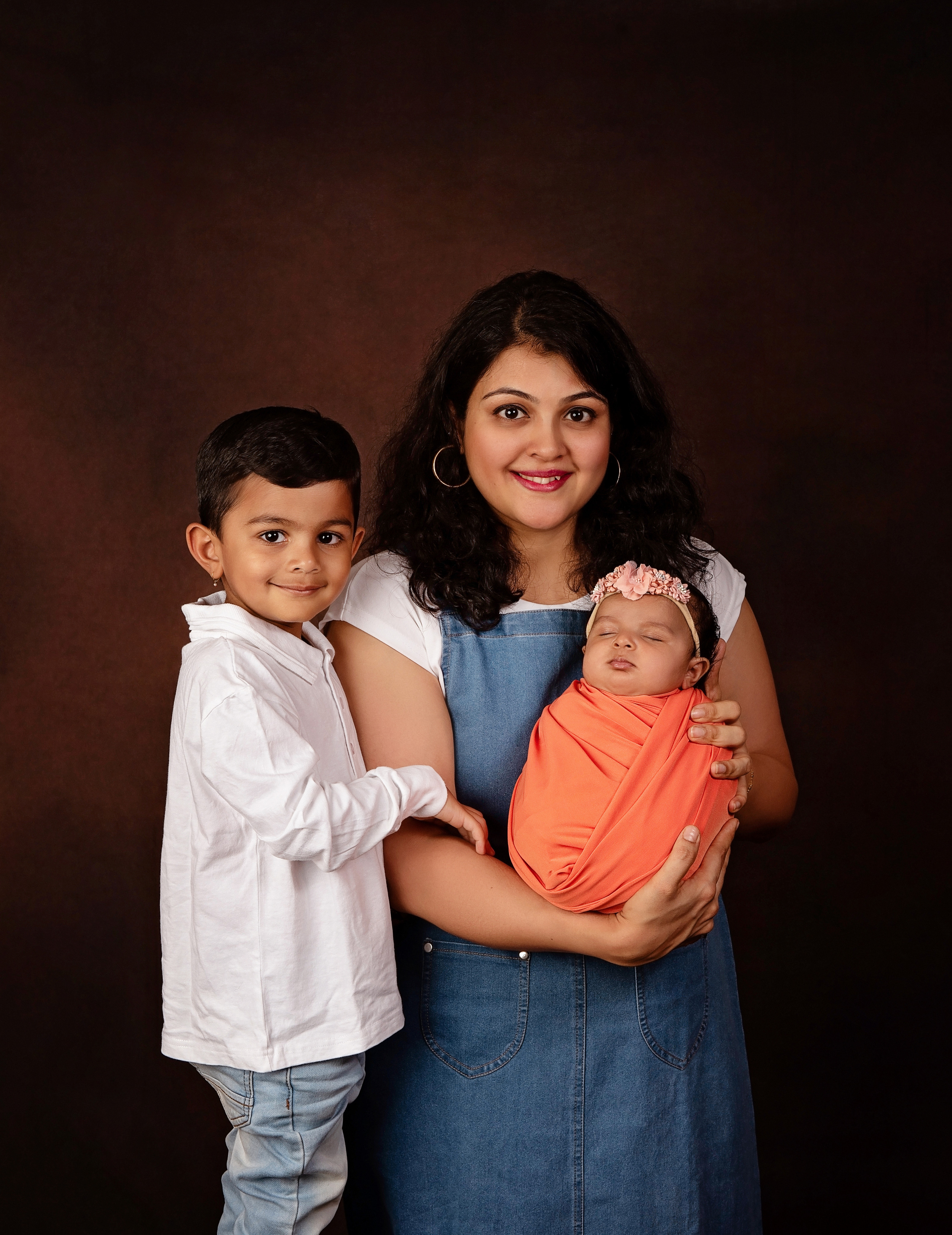 Indian Asia family mother son newborn baby girl photo shoot Mombasa Kisumu Kenya