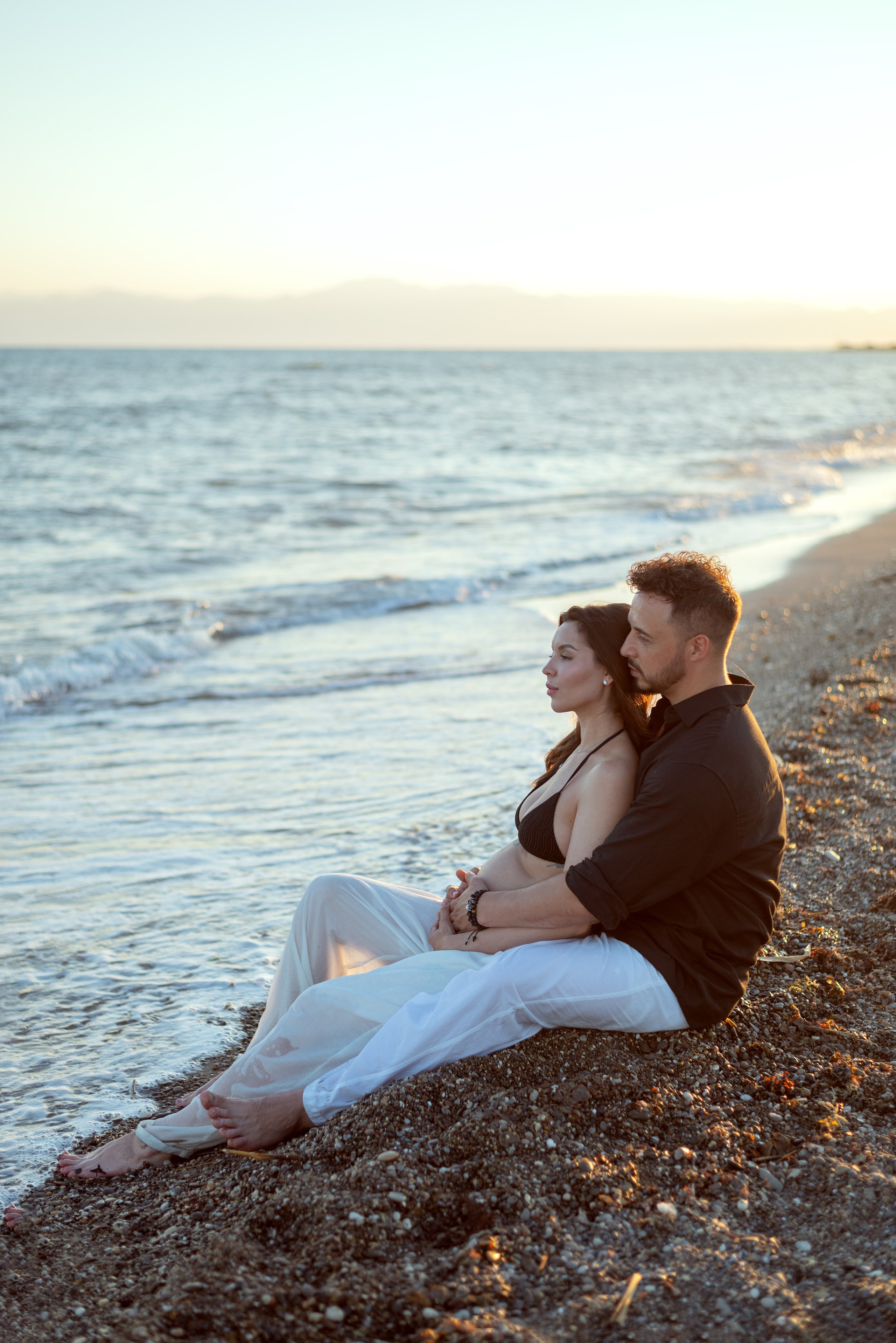 Семейная фотосессия на пляже в Белеке. Фотограф Белек. Фотограф Анталия, Кемер, Белек, Сиде Дарья Кая