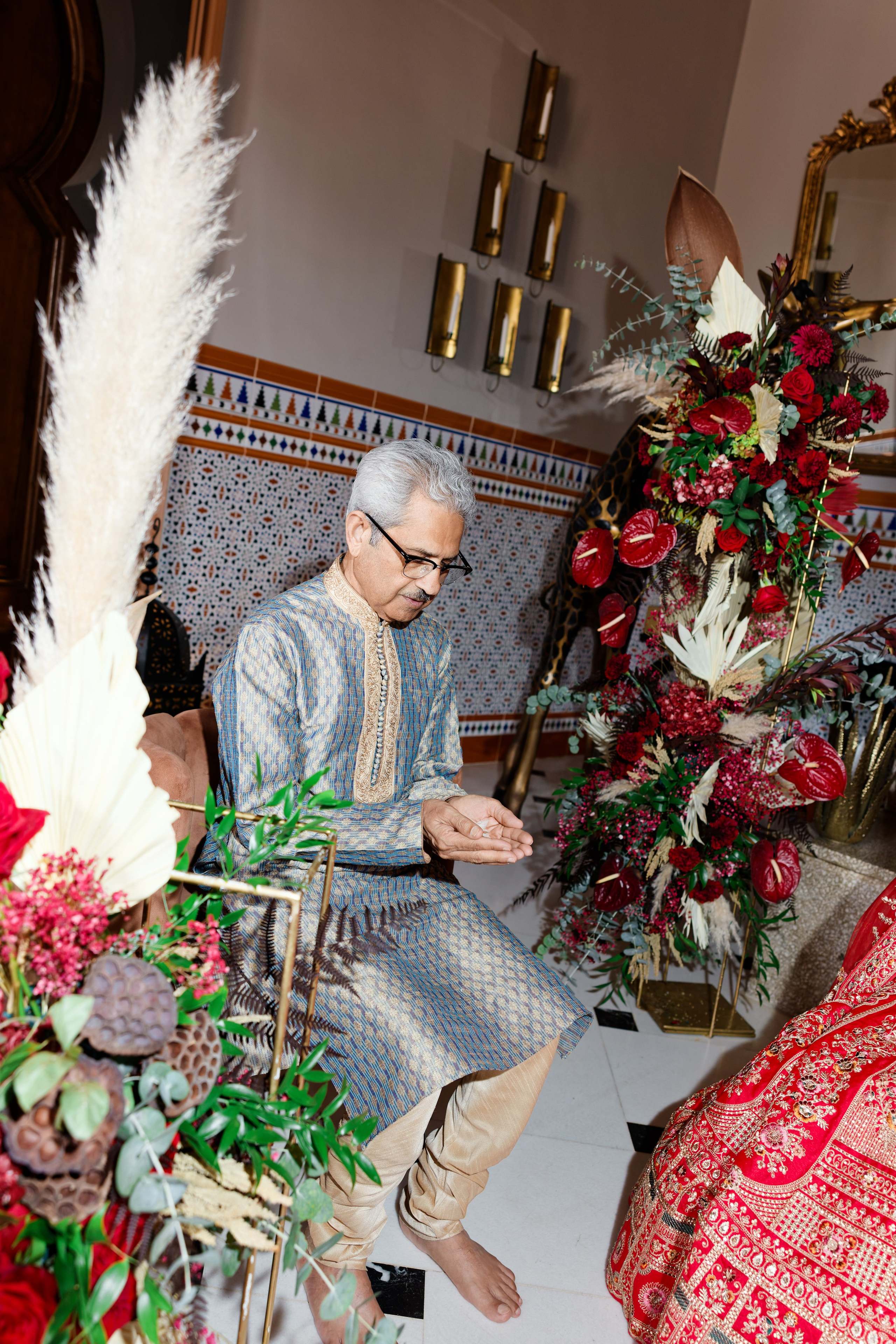 Indian wedding at Gran Villa Rosa, Barcelona