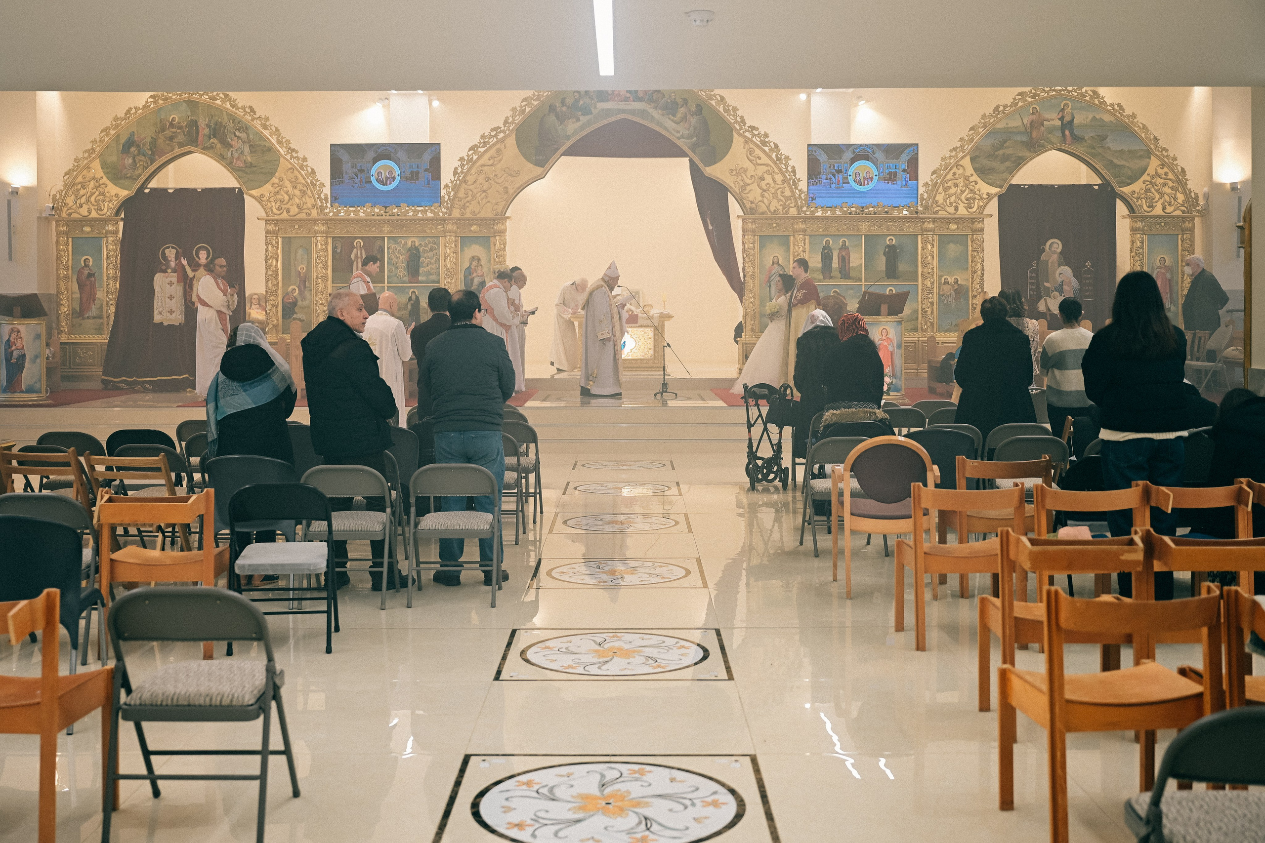 Wedding photography Solihull ar St. Mary & Archangel Michael Coptic Orthodox Cathedral