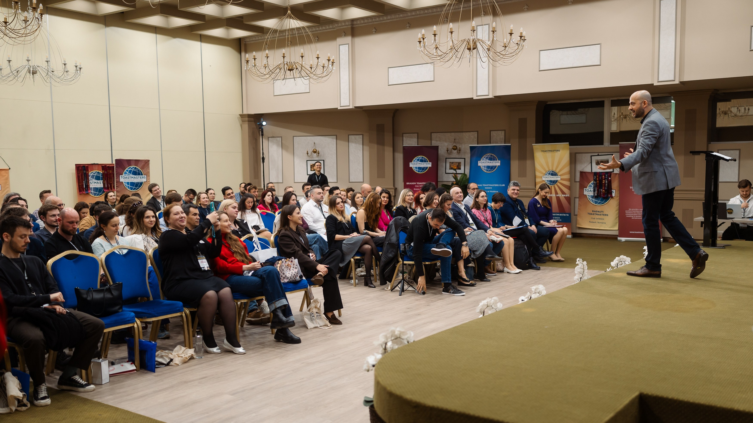 Toastmasters Conference. Marius Ciocan