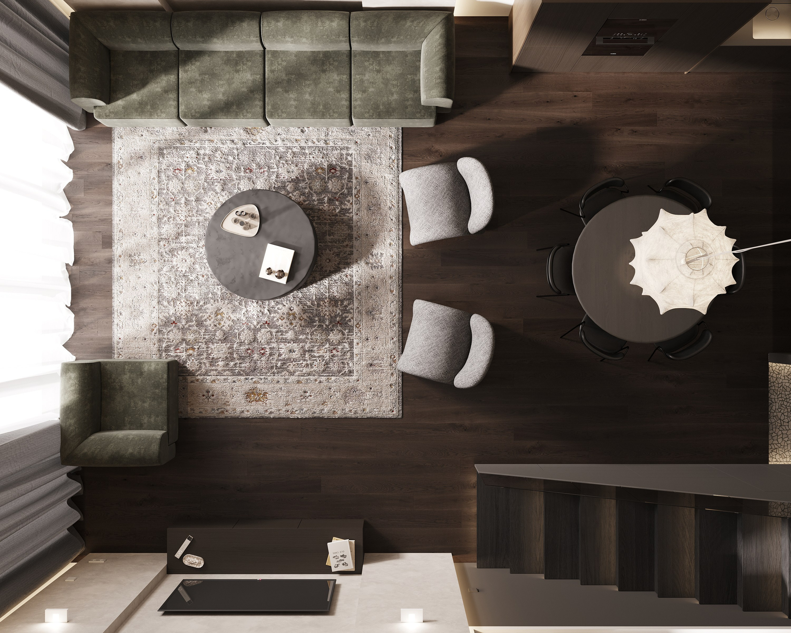 Black vs White. Simple Archs — high quality visualizations for your interior projects