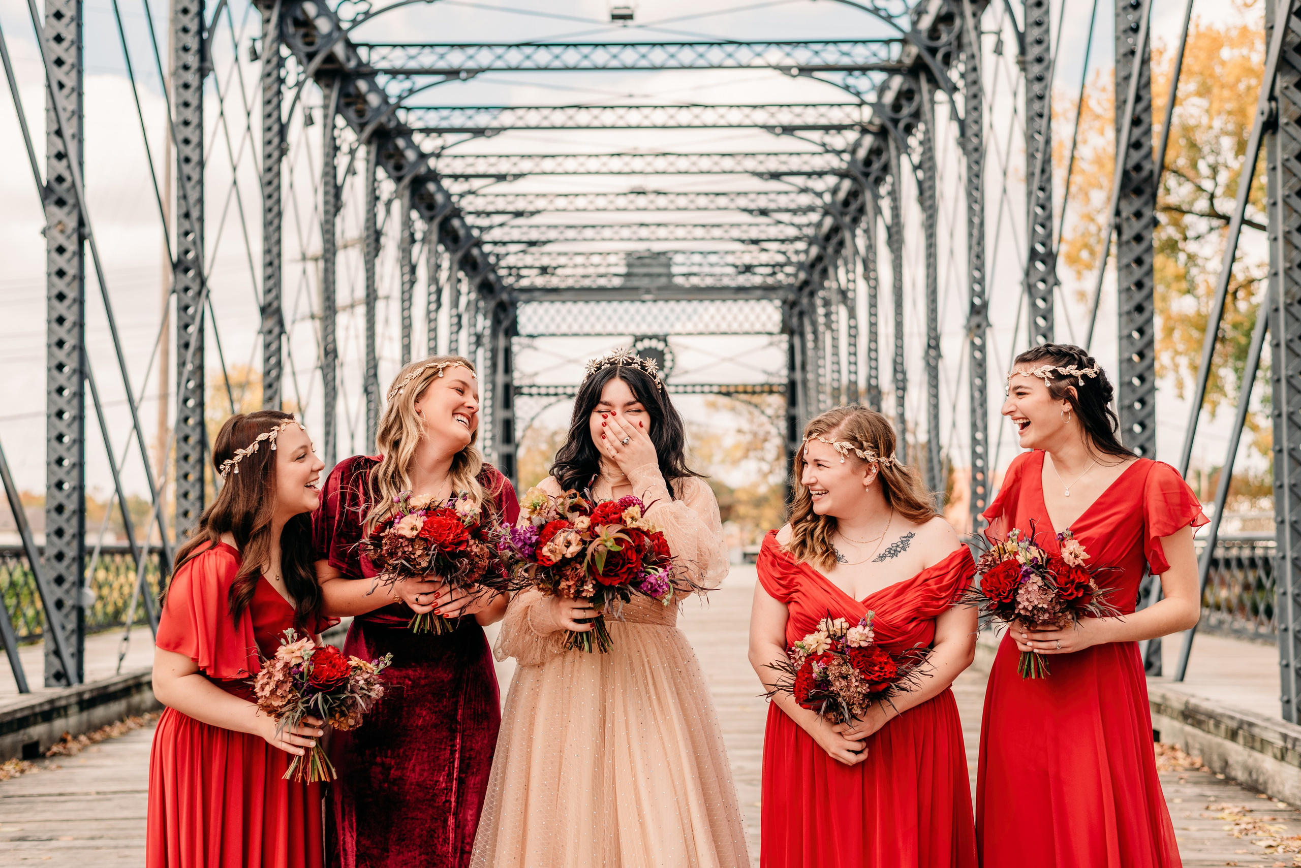 Bold & Dramatic Wedding at The Paper Mill on The Landing | Fort Wayne Wedding Photographer. Alexandria Danielle Photography | Fort Wayne & Indianapolis Wedding Photographer