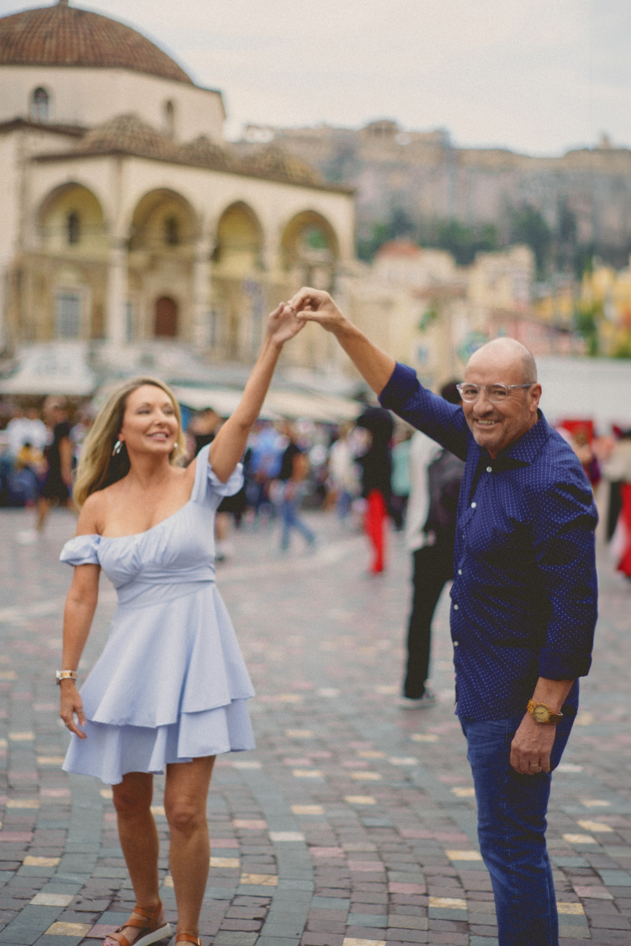 Victoria and Michel. Photographer in Greece Kristina