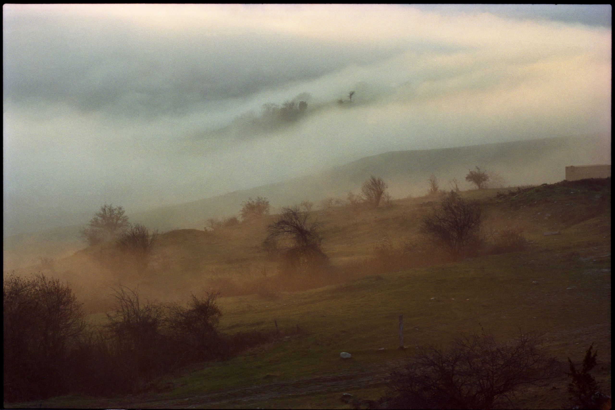 Yellow sun. Shemakha, 2001