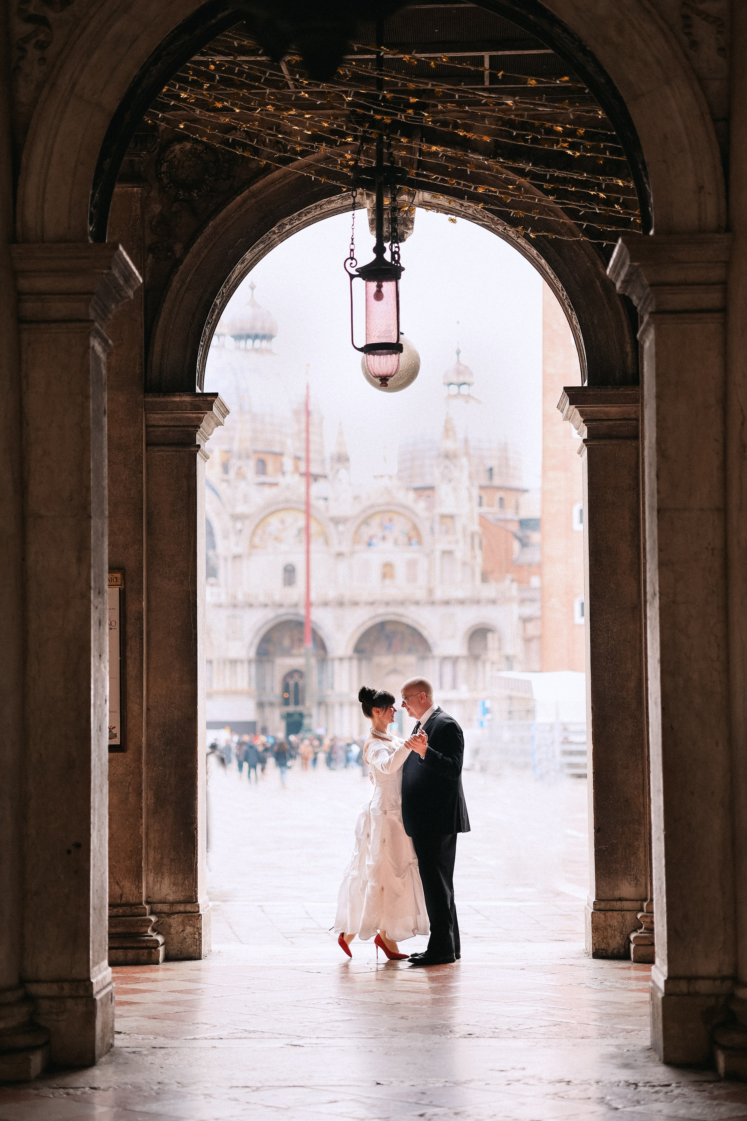 American elopement in Venice Italy 