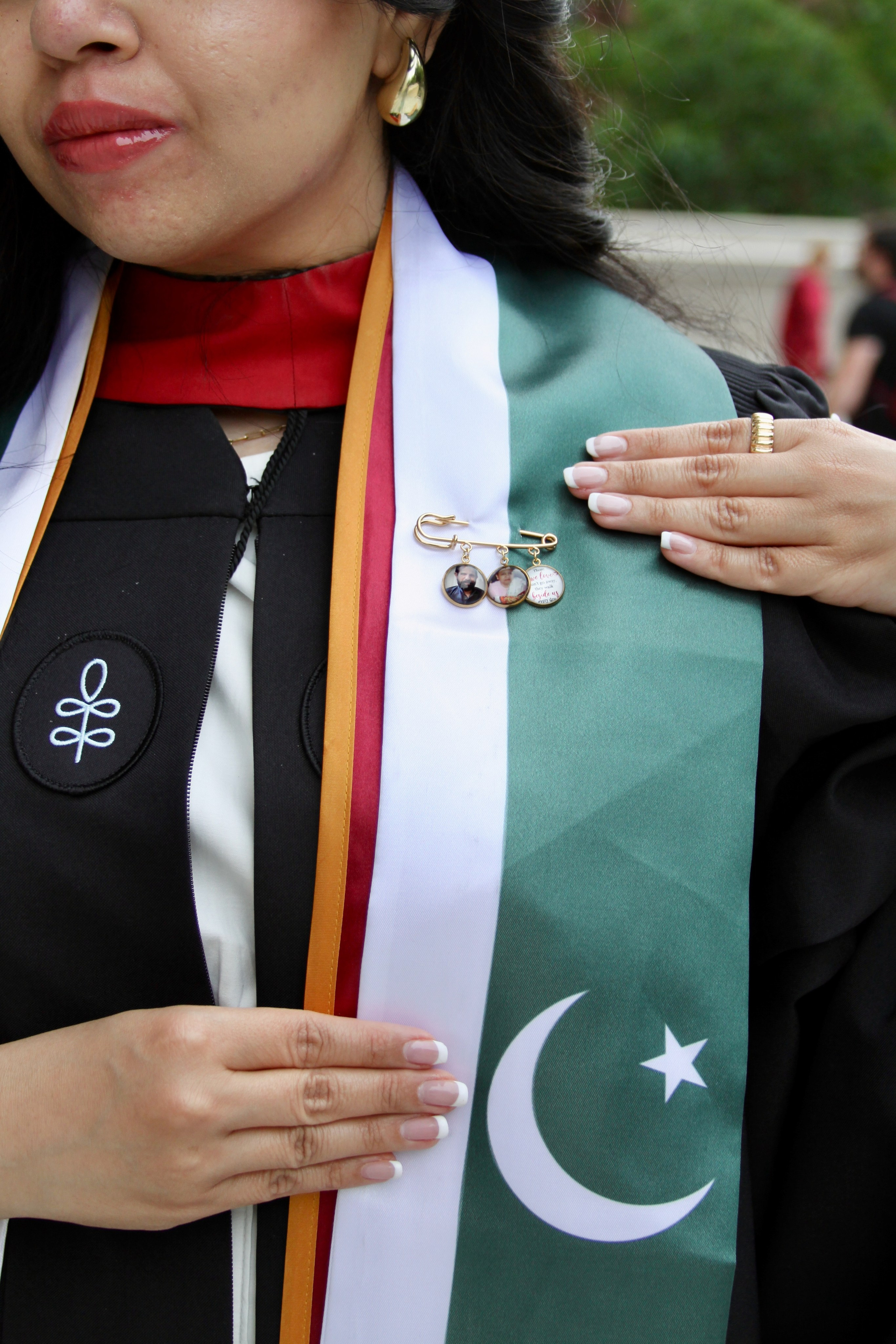 Masters graduation with Sadaf (part of group shoot). Kelly Sang, graduation and portrait photographer in Boston