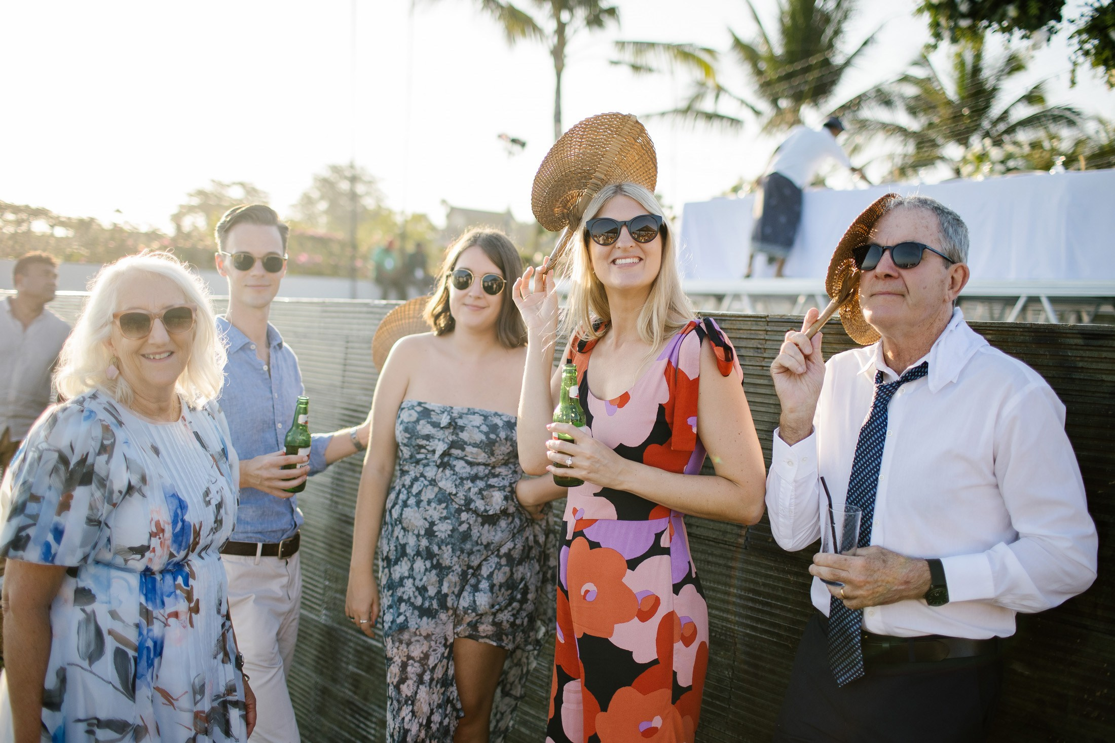 Big funny wedding with guests in paradise Bali island. Get.it.feel — Aesthetic Photography and Videography