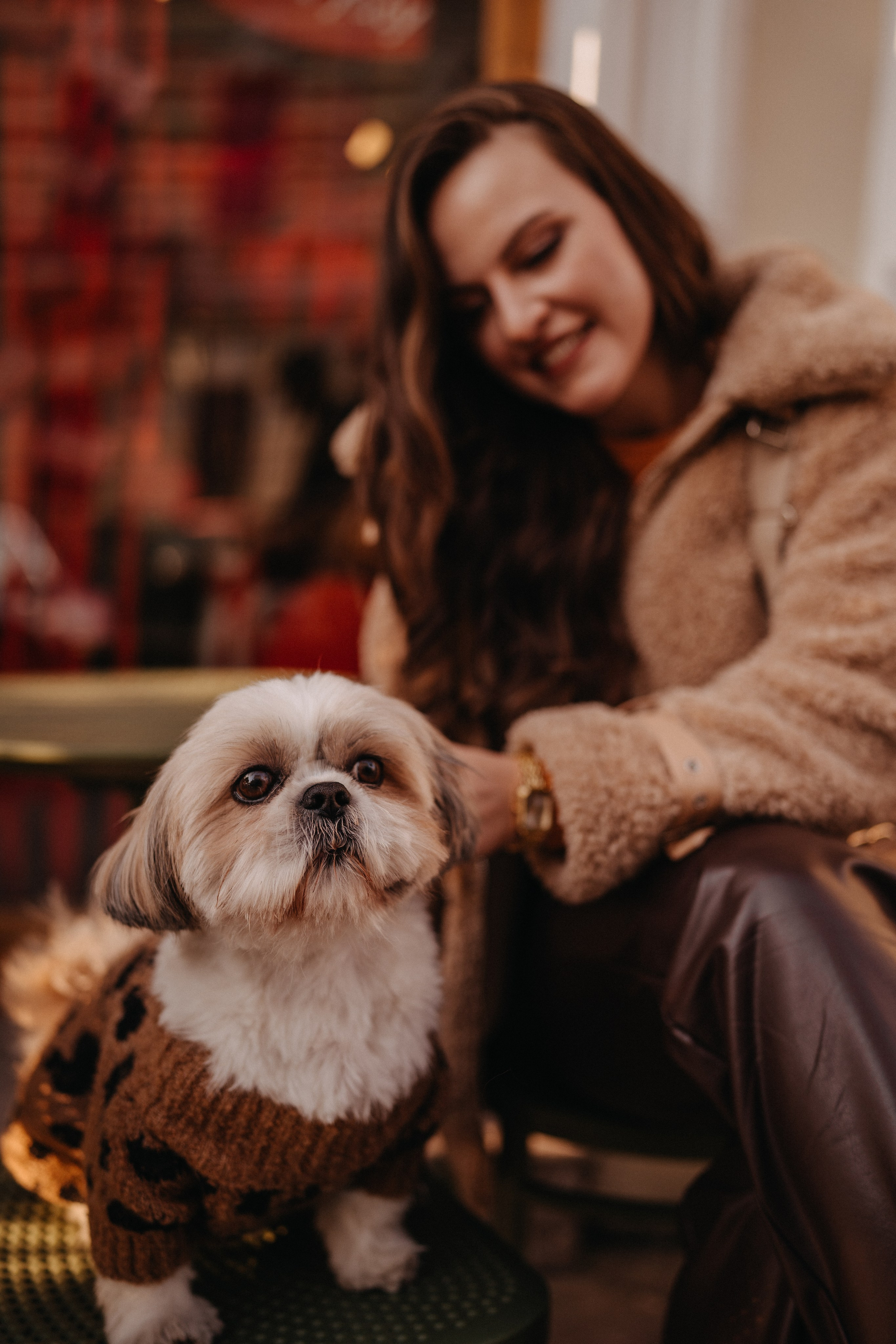 Фотосессия с собакой в Батуми. Портретный и свадебный фотограф в Батуми Валерия Азаренко
