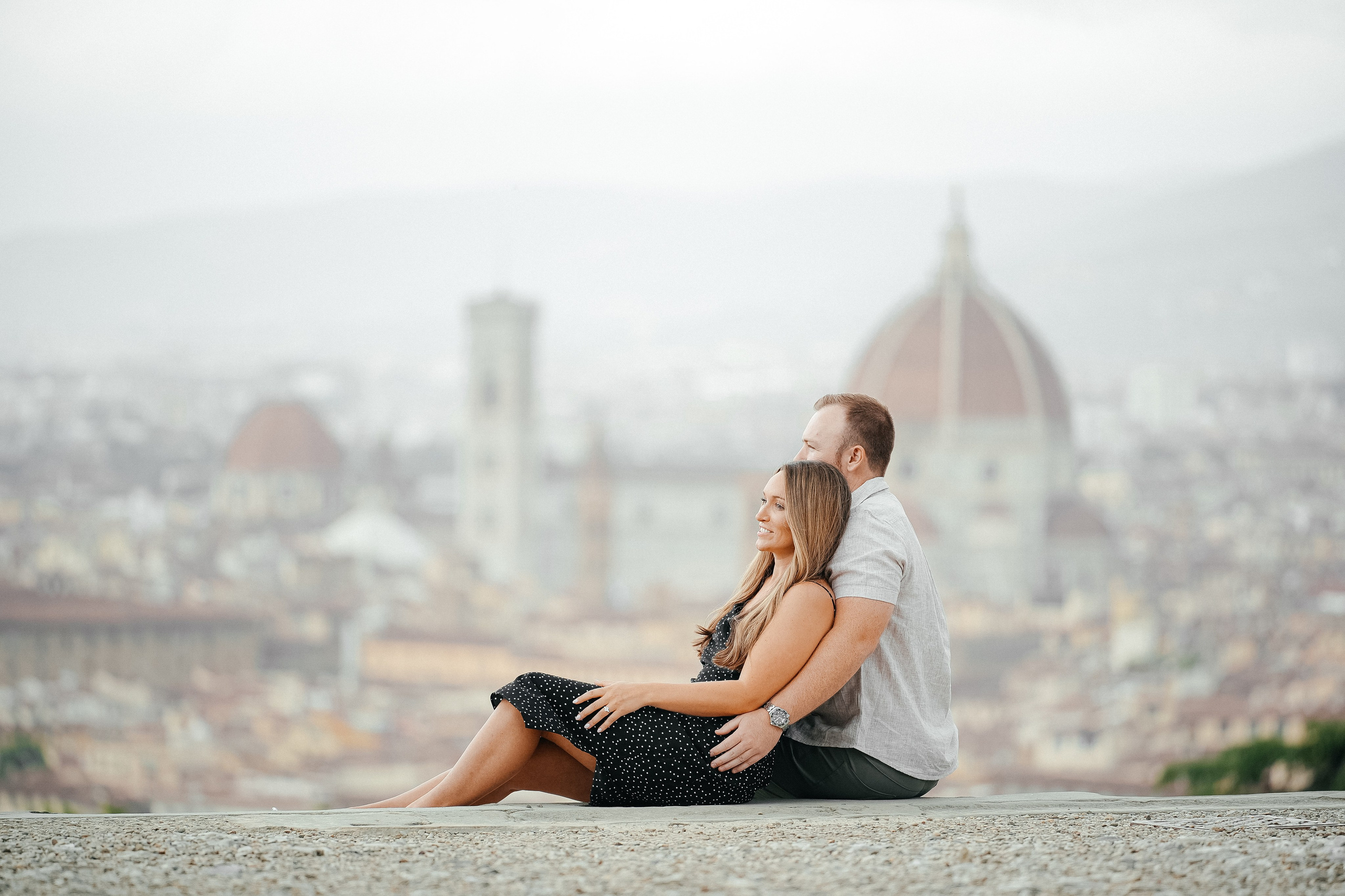 Secret Proposal with Amazing View. Wedding Photographer in Italy
