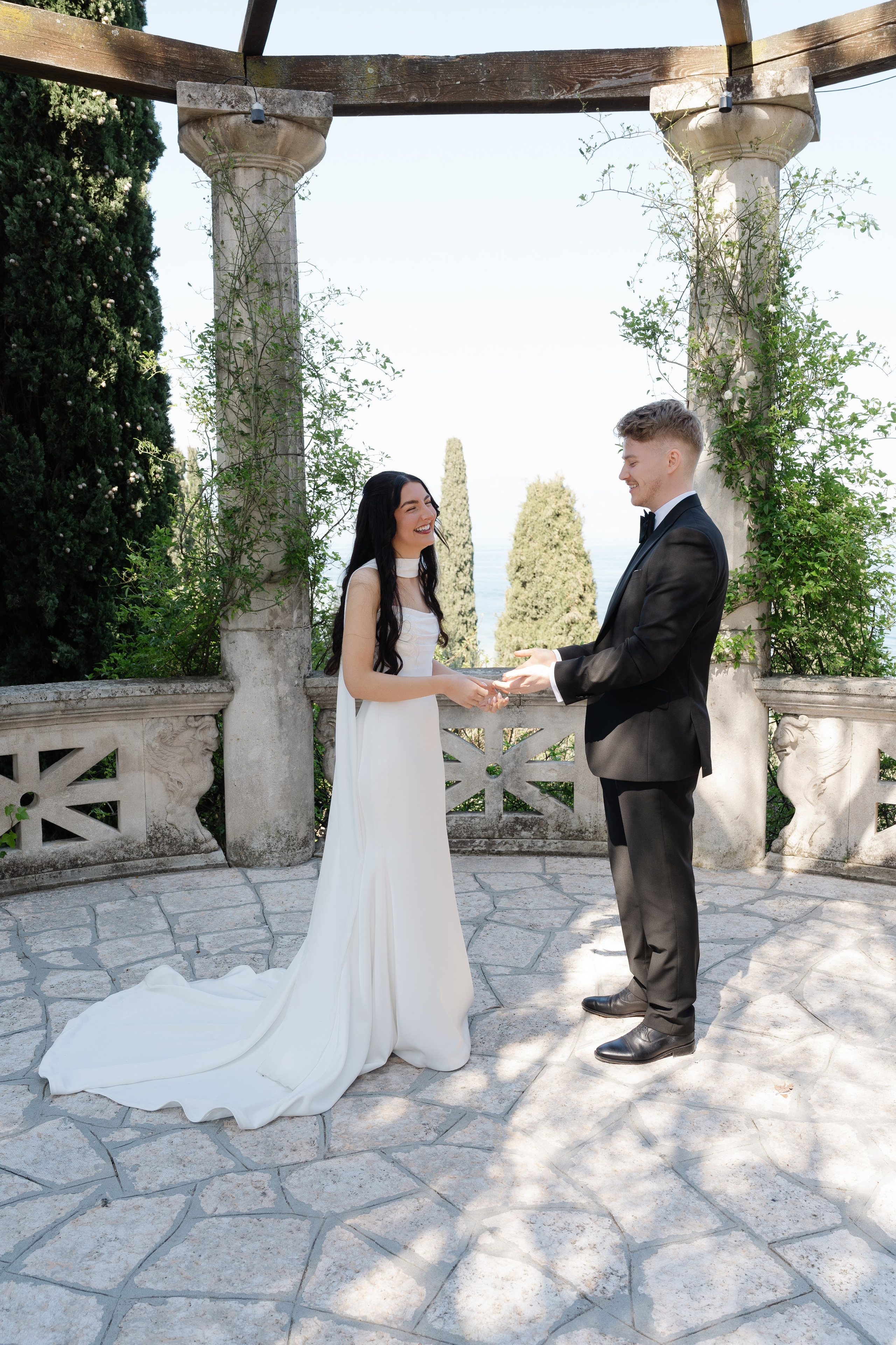 NATALIE AND ANDREW_ ELOPEMENT on LAKE GARDA. PHOTOGRAPHER IN ITALY