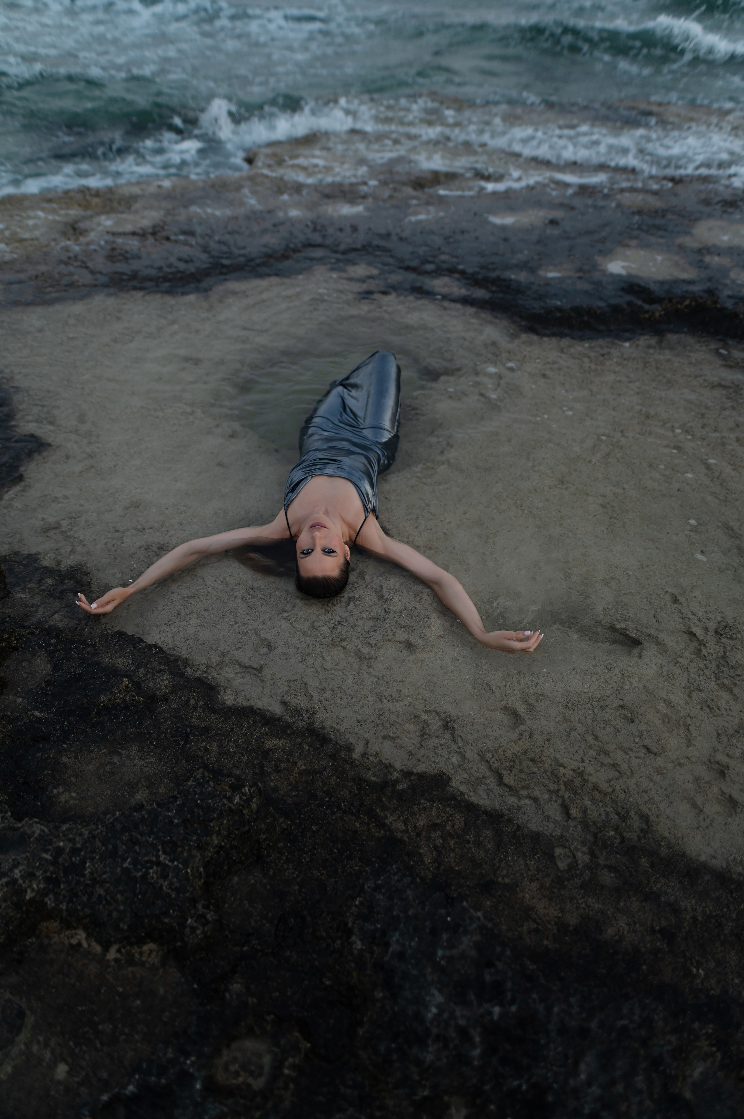 В воде. Фотограф на Кипре