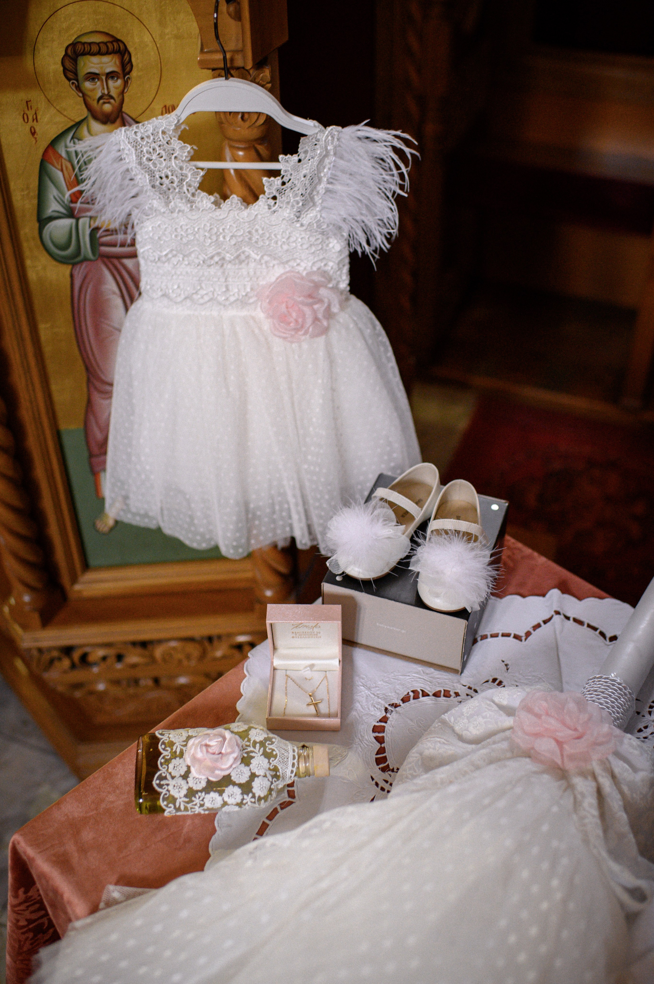 Baptism Iris. Семейная, детская, портретная и предметная фотосъемка в Салониках