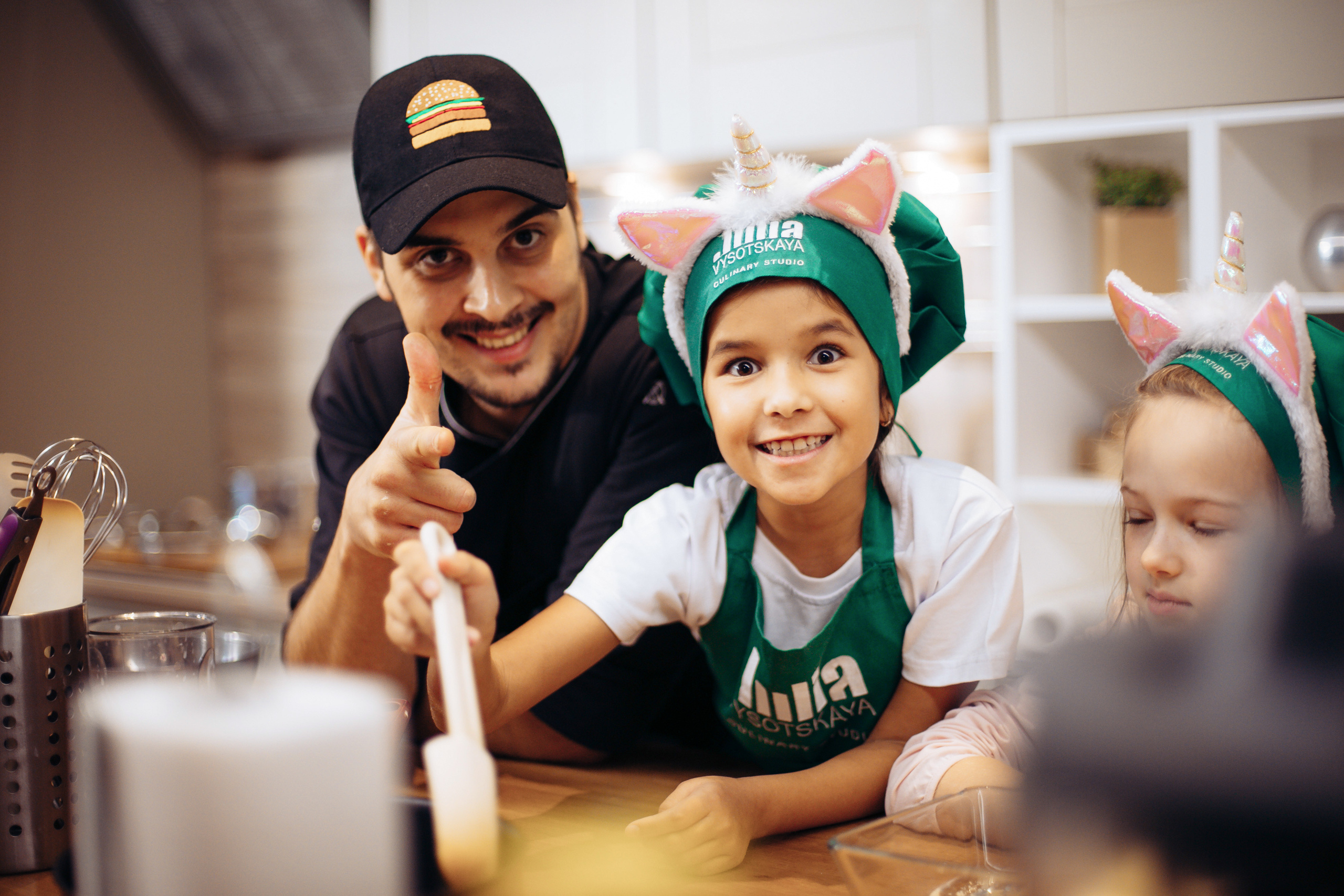The kitchen studio of Y. Vysotskaya. Kids birthday