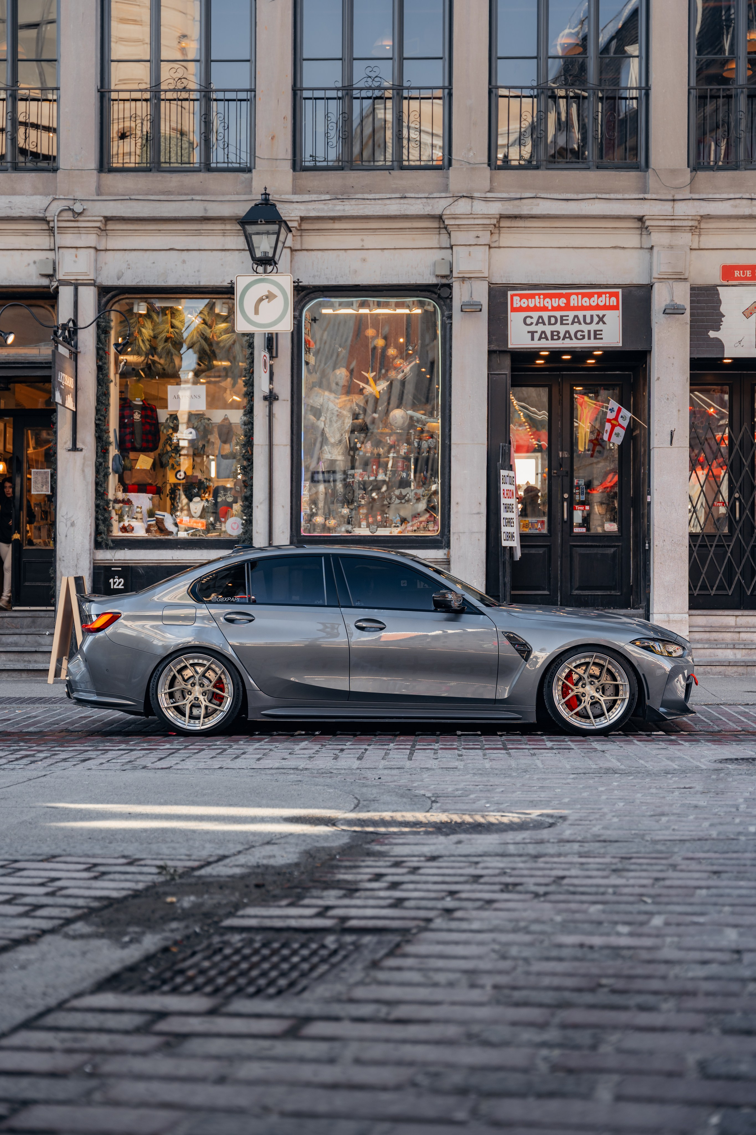 BMW M3 G80 Downtown Montreal. Photographer in Paris — Vitalii Motruk