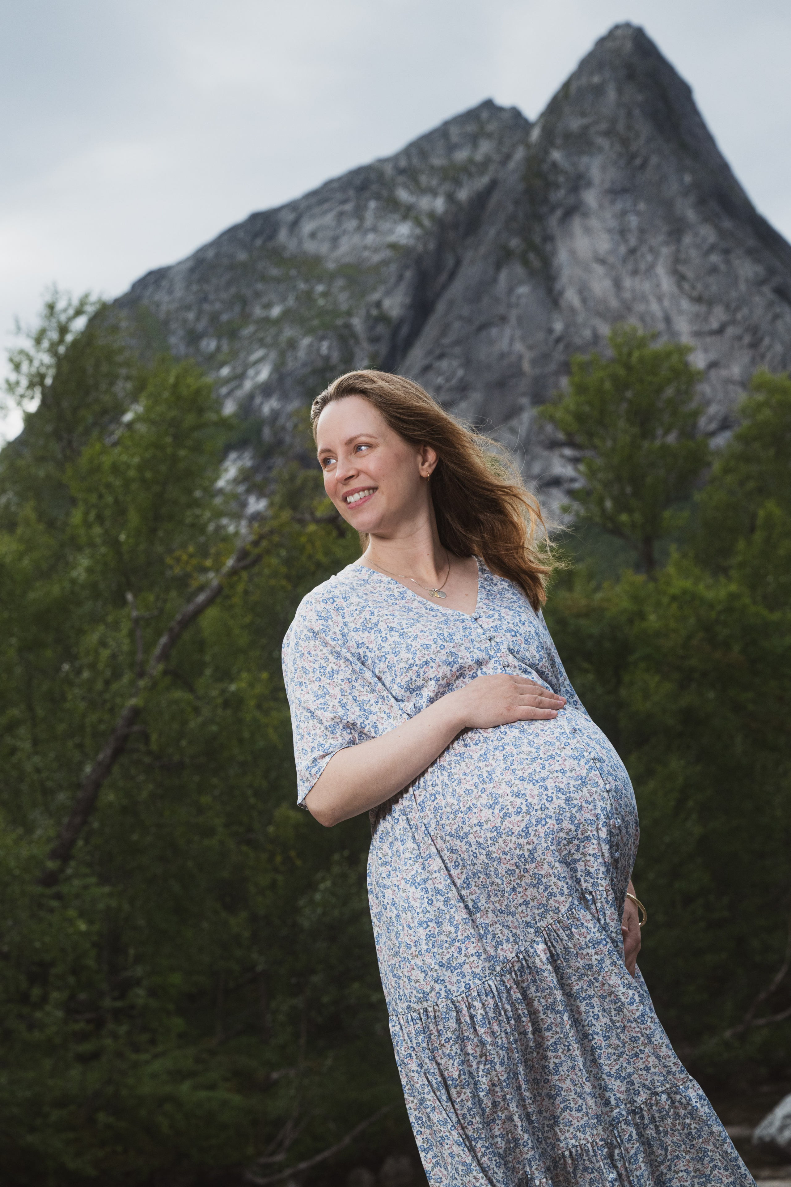 Gravidfoto. Familiefotograf i Narvik kommune