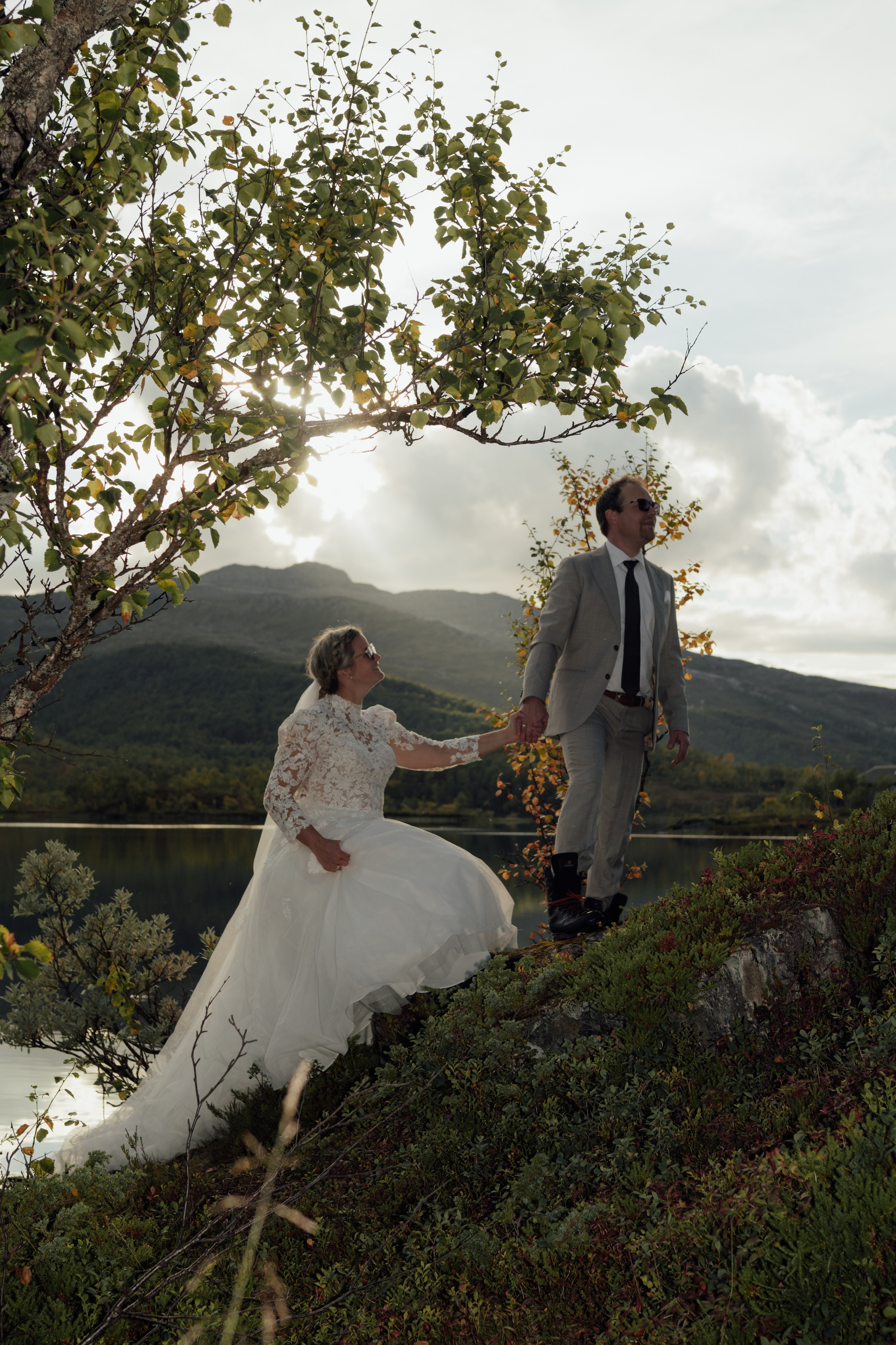 Bryllupsfotograf i Ballangen og Narvik. Familiefotograf i Narvik kommune