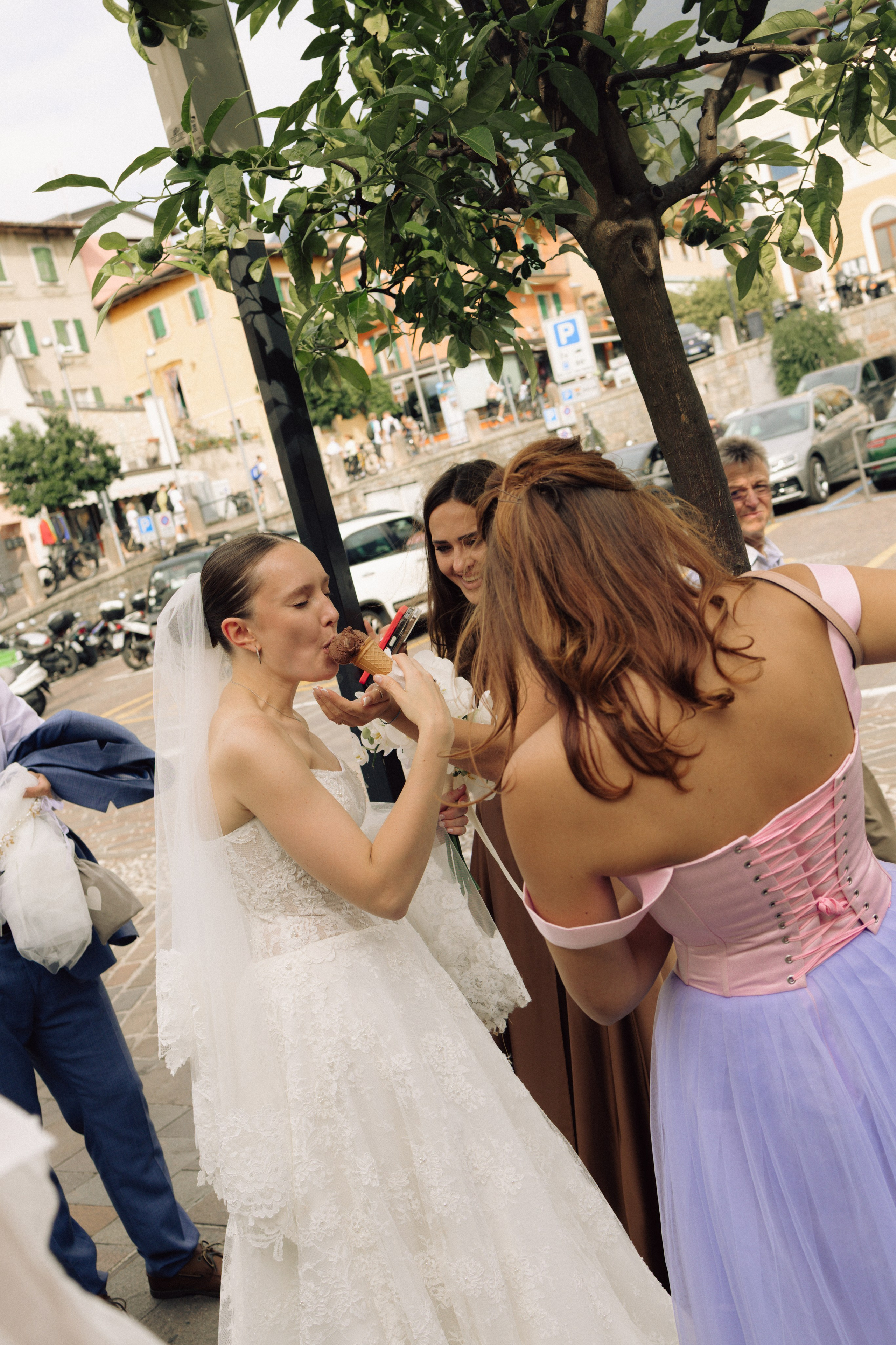 Wedding at Lake Garda in Limone sul Garda and Malcesine, Italy — Sofia and Egor. Liza Bizzaro — Italy Wedding, Love Story & Portrait Photographer in Milan, Turin, Piedmont and Across Italy