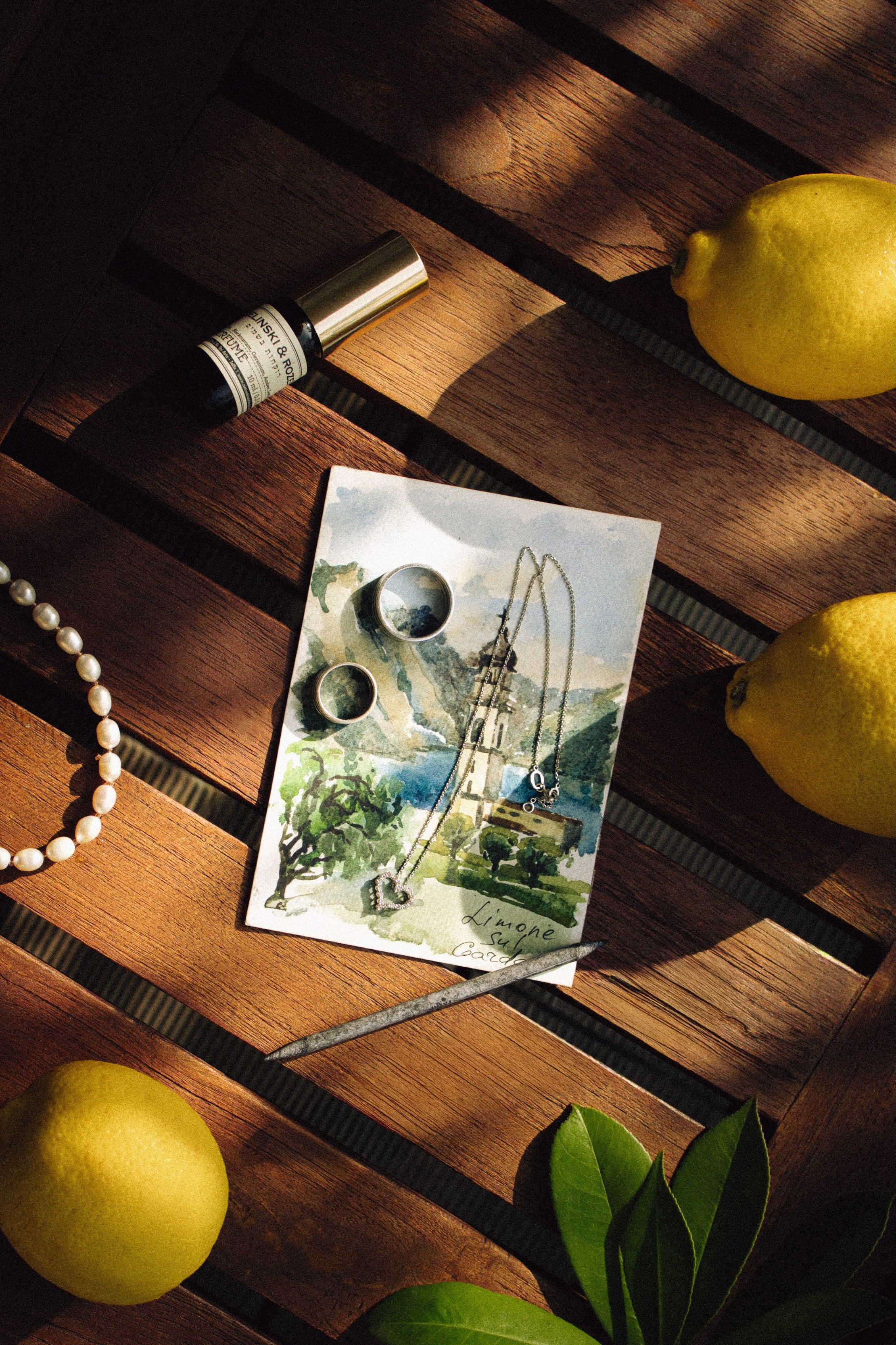 Romantic wedding in Limone sul Garda Italy