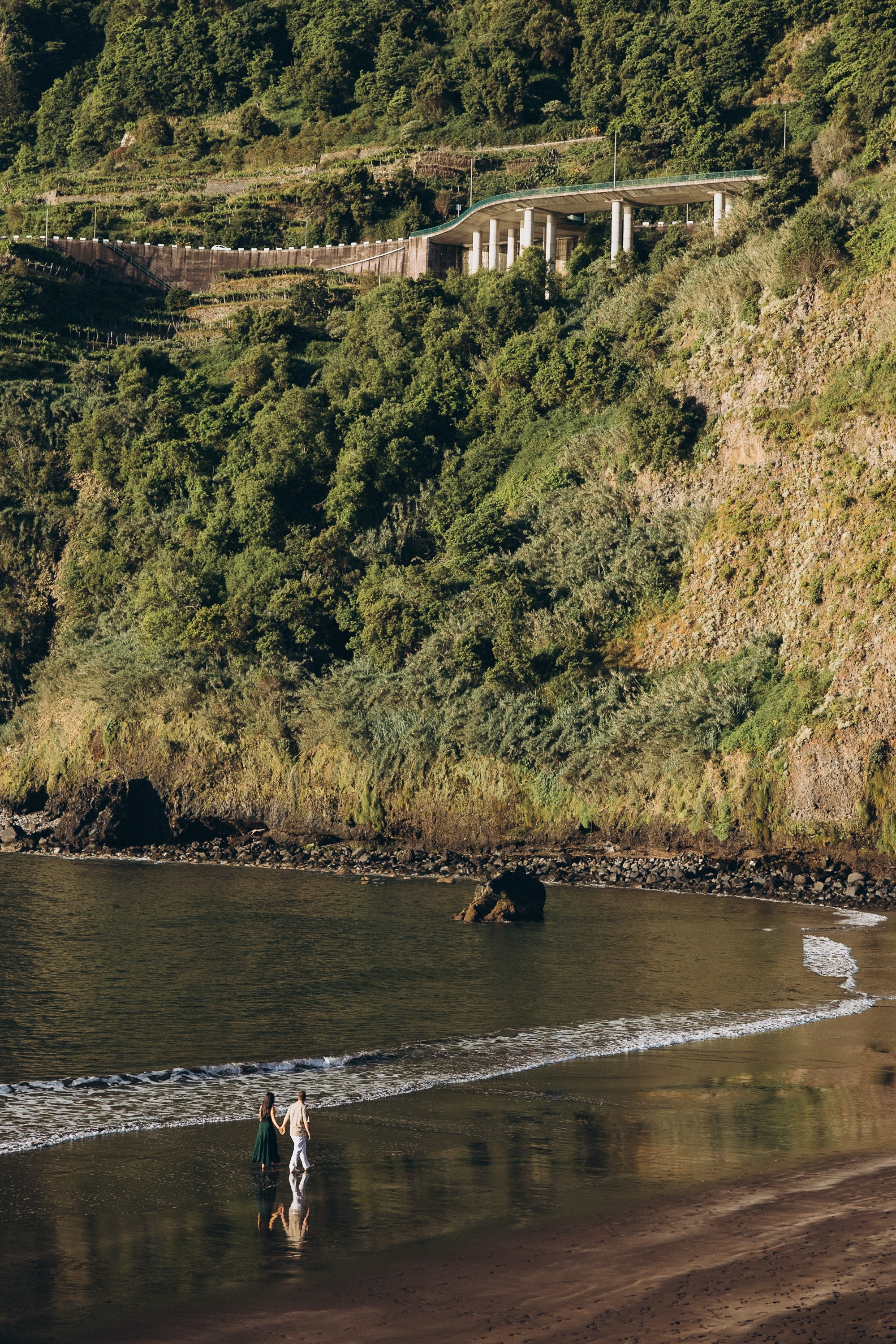 Seixal Beach Couple Photoshoot, Madeira | Romantic Love Story