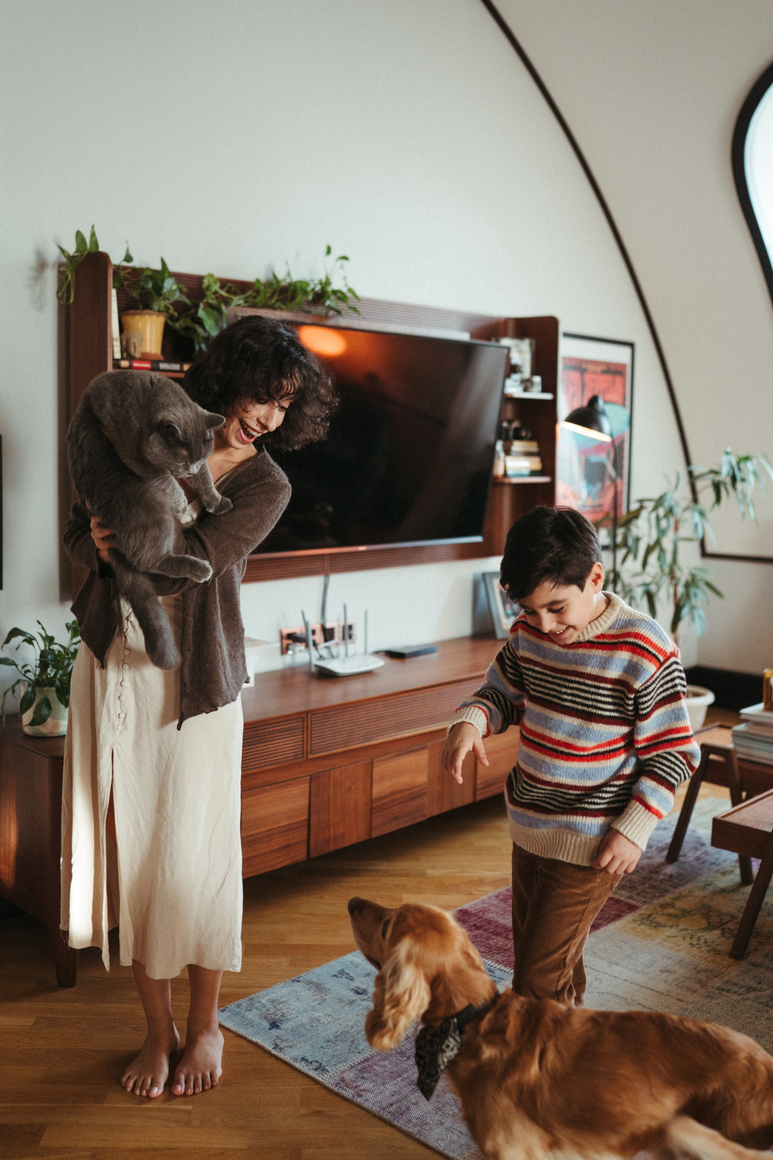 Seyrana, Raul and Rauf. Family photographer in Saudi Arabia