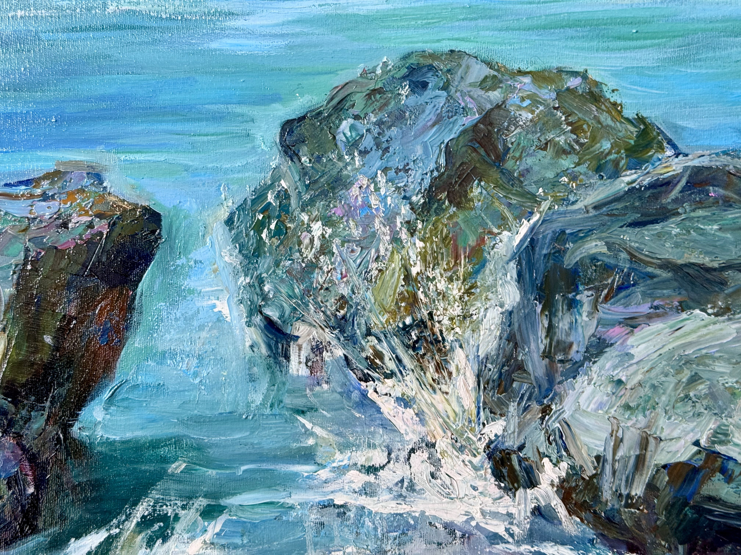 «Three sea rocks». Художник живописец Савелова Ольга