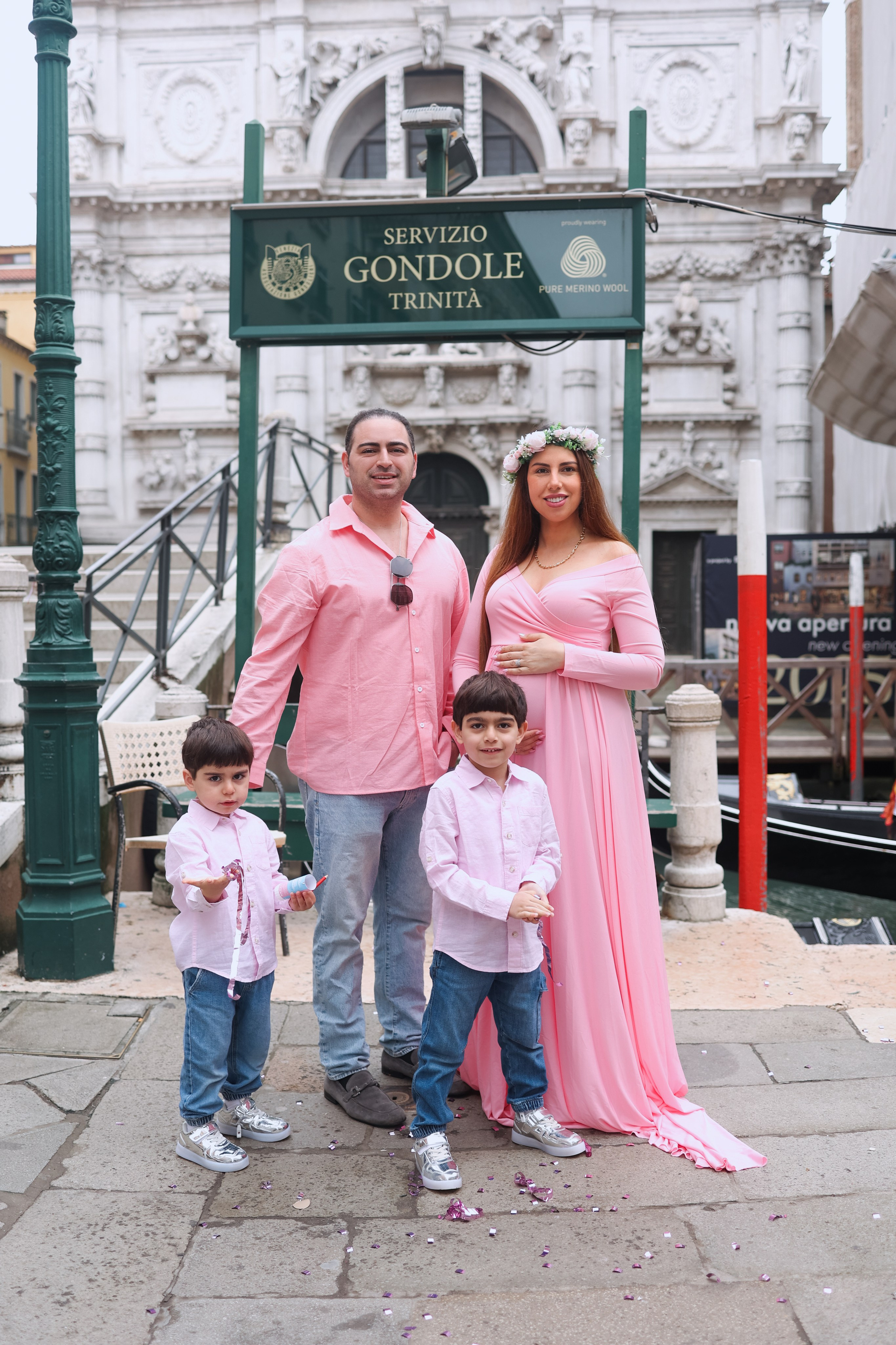 Family photo shoot in Venice. Photographer in Venice, Viktoria Antonova