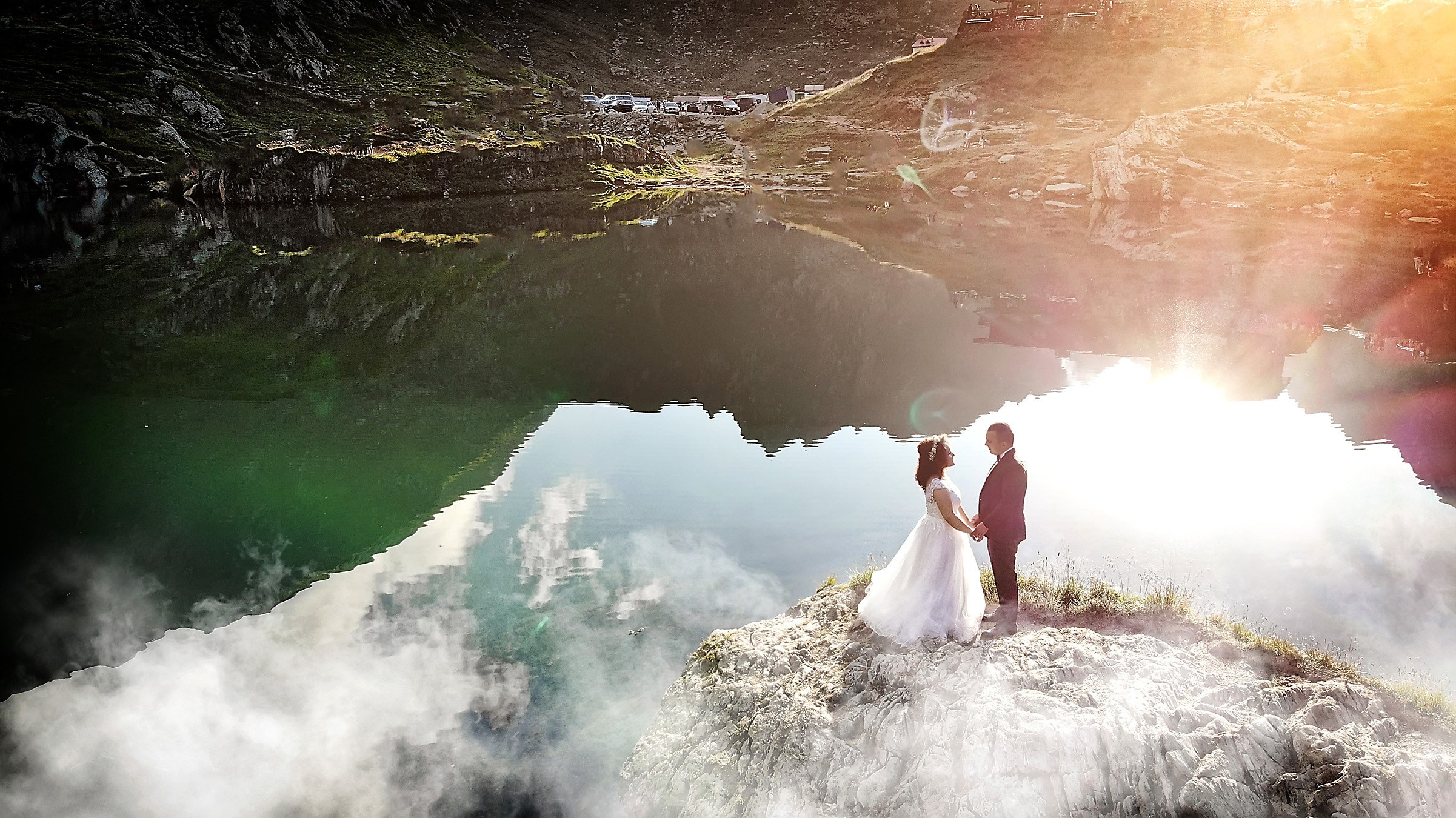 Sedință Trash the Dress Simona & Marian, Transfăgărășan. Fotograf Nunta Craiova