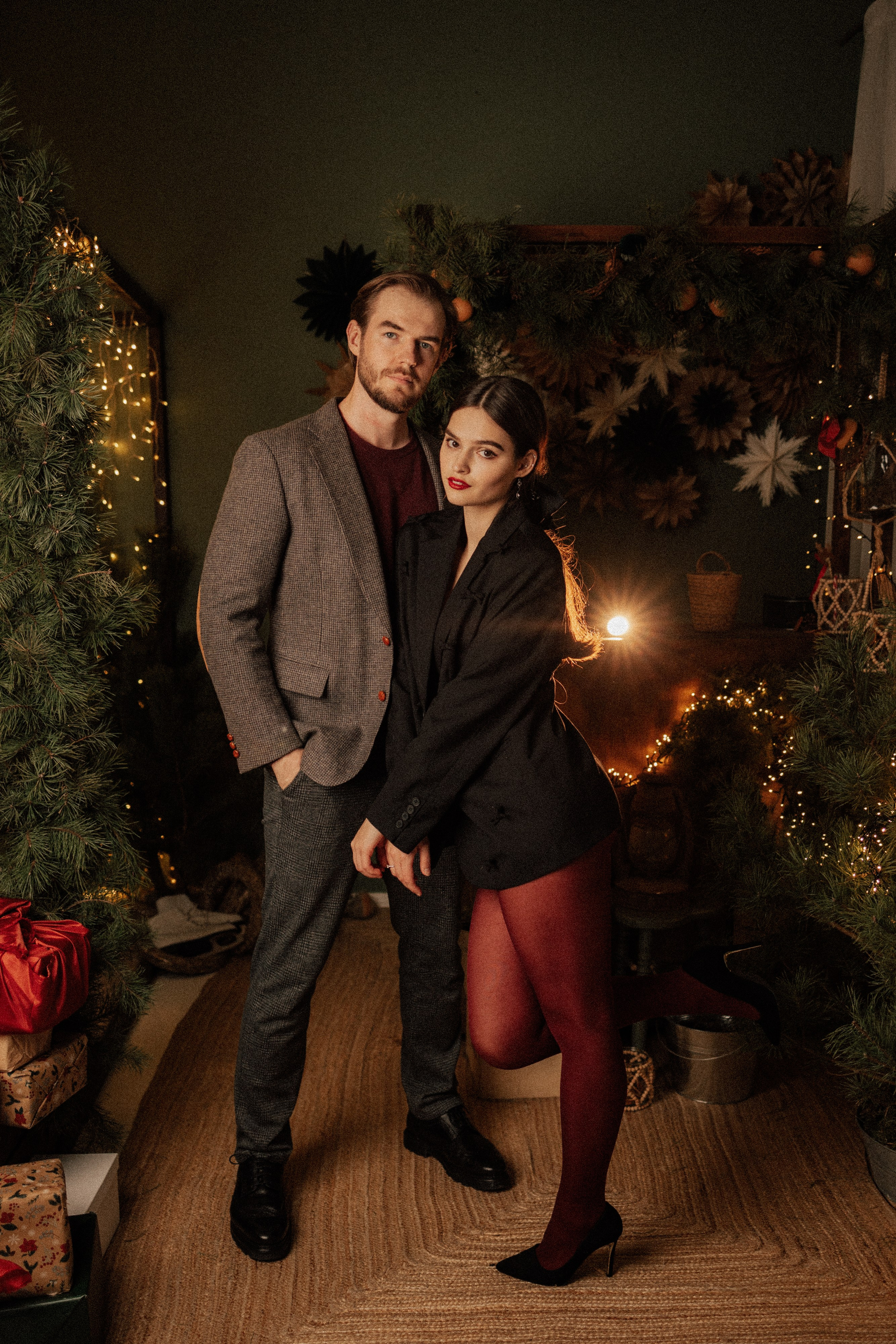 Christmas photoshoot. Destination wedding and fashion photographer in Riga Igor Davidovich