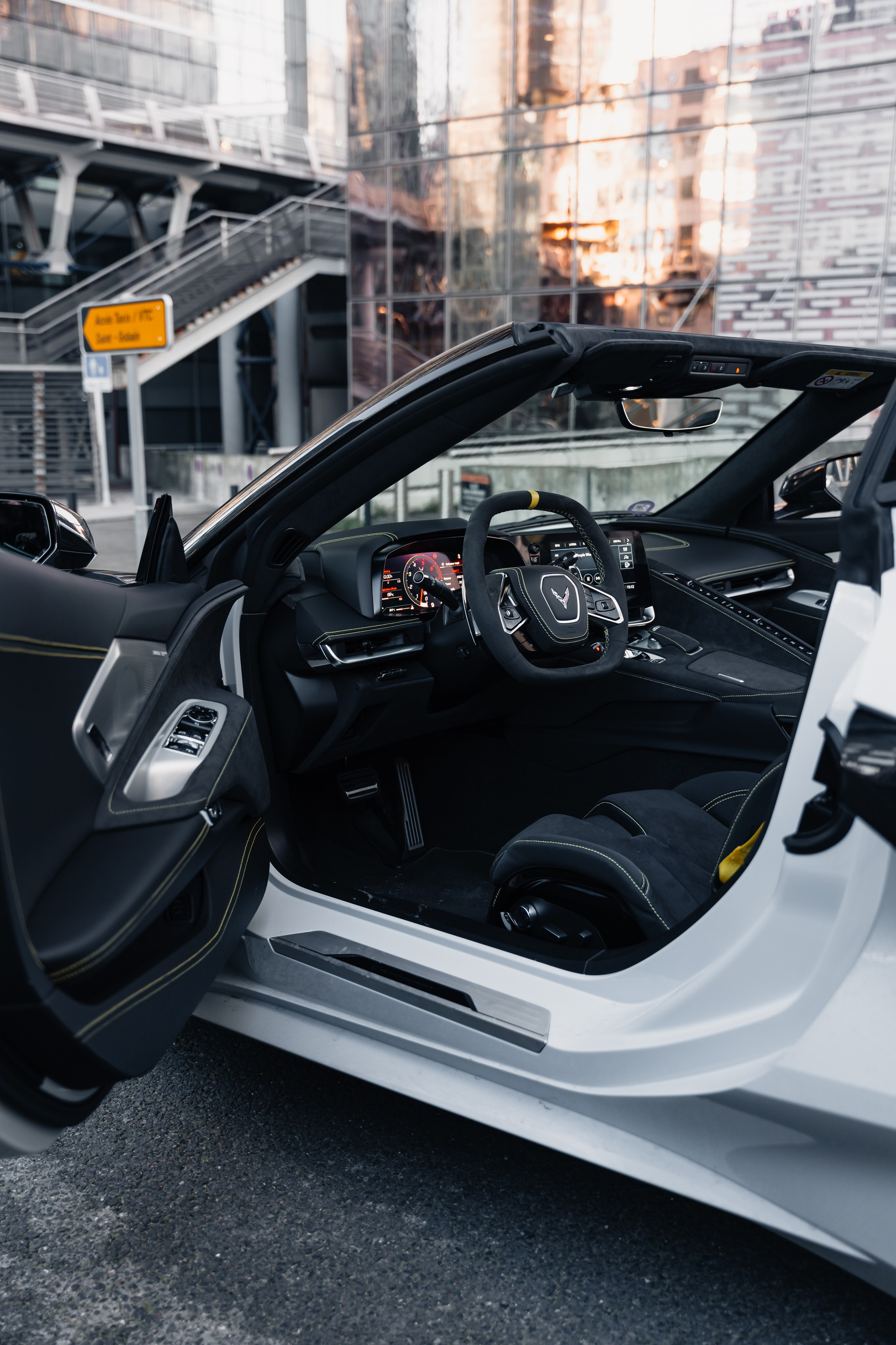 Chevrolet Corvette C8. Photographe de voitures à Paris — Vitalii Motruk