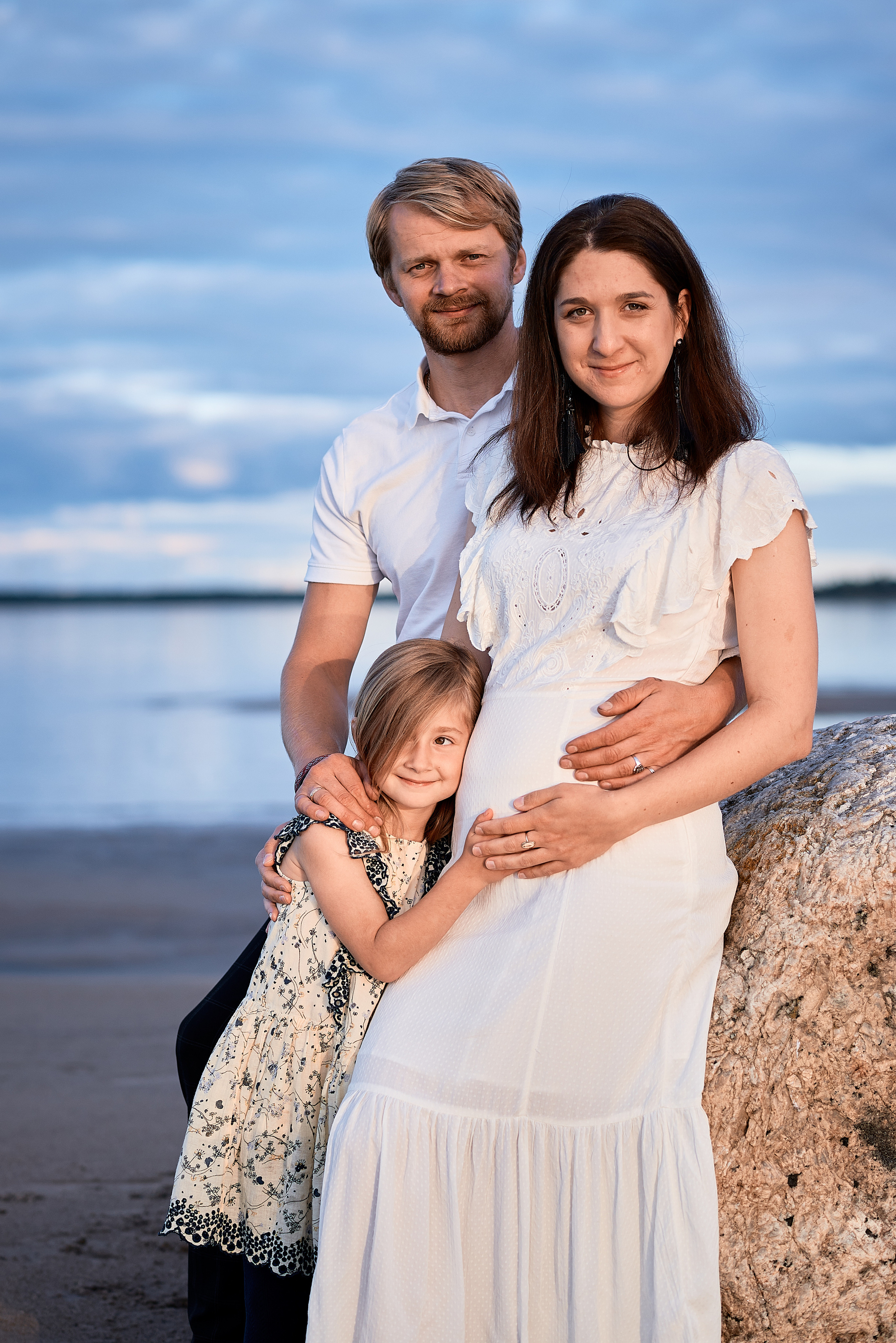 Gravidfotografering. Family and portrait photographer Natalja Biteniece