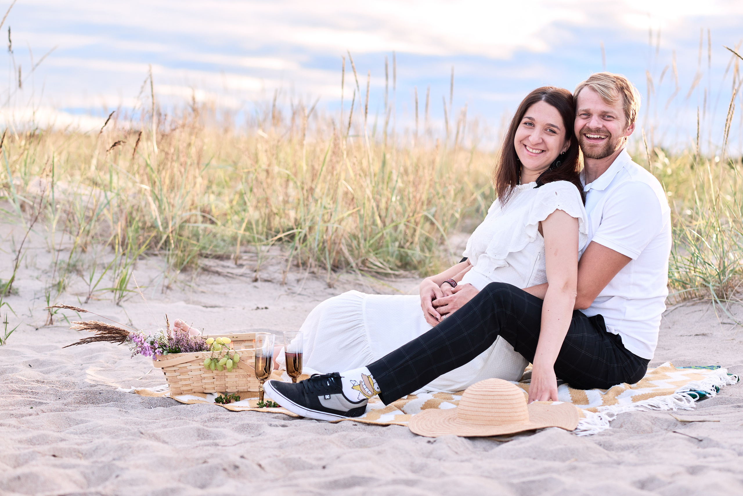 Familj / Gravid. Family and portrait photographer Natalja Biteniece