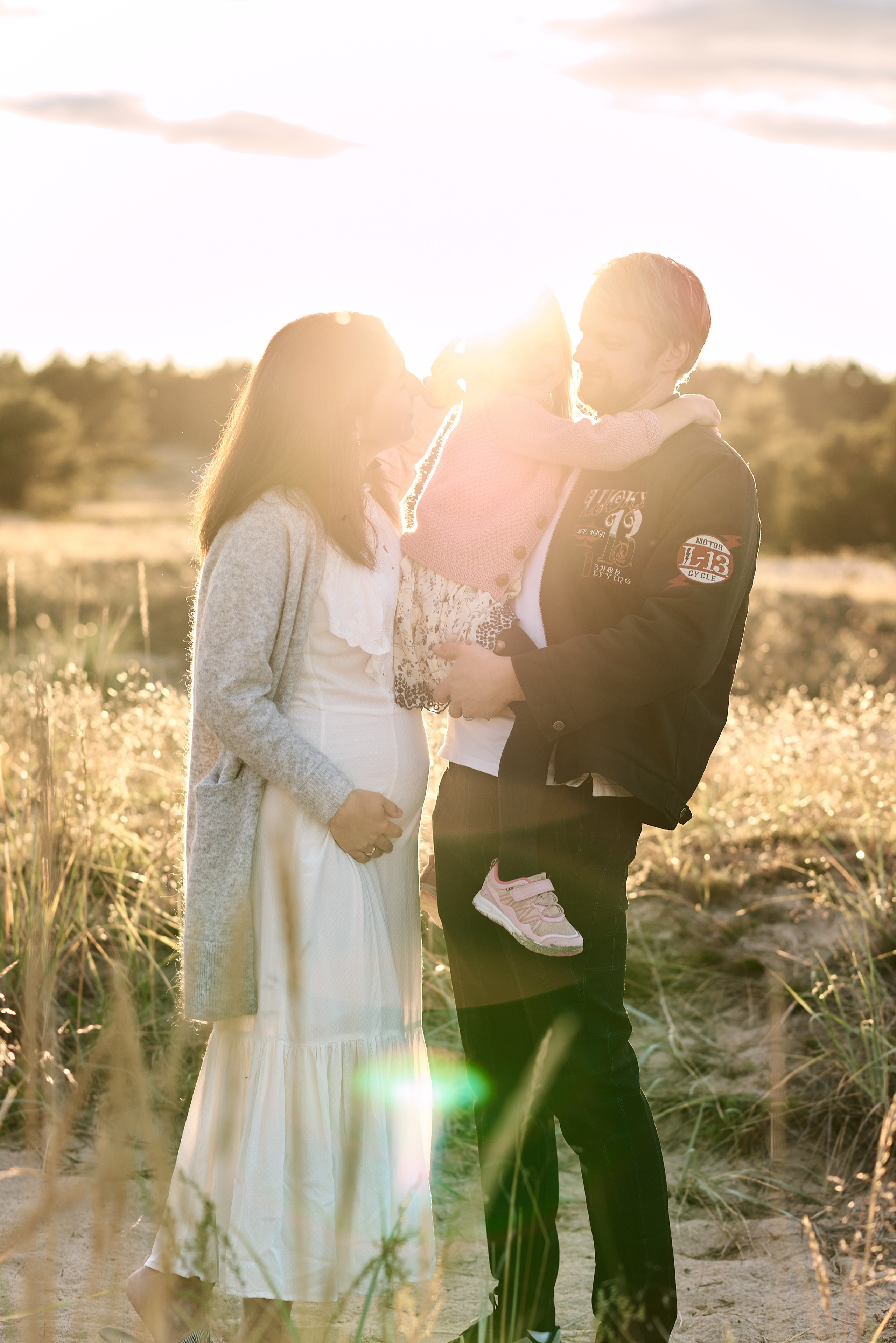 Familj / Gravid. Family and portrait photographer Natalja Biteniece
