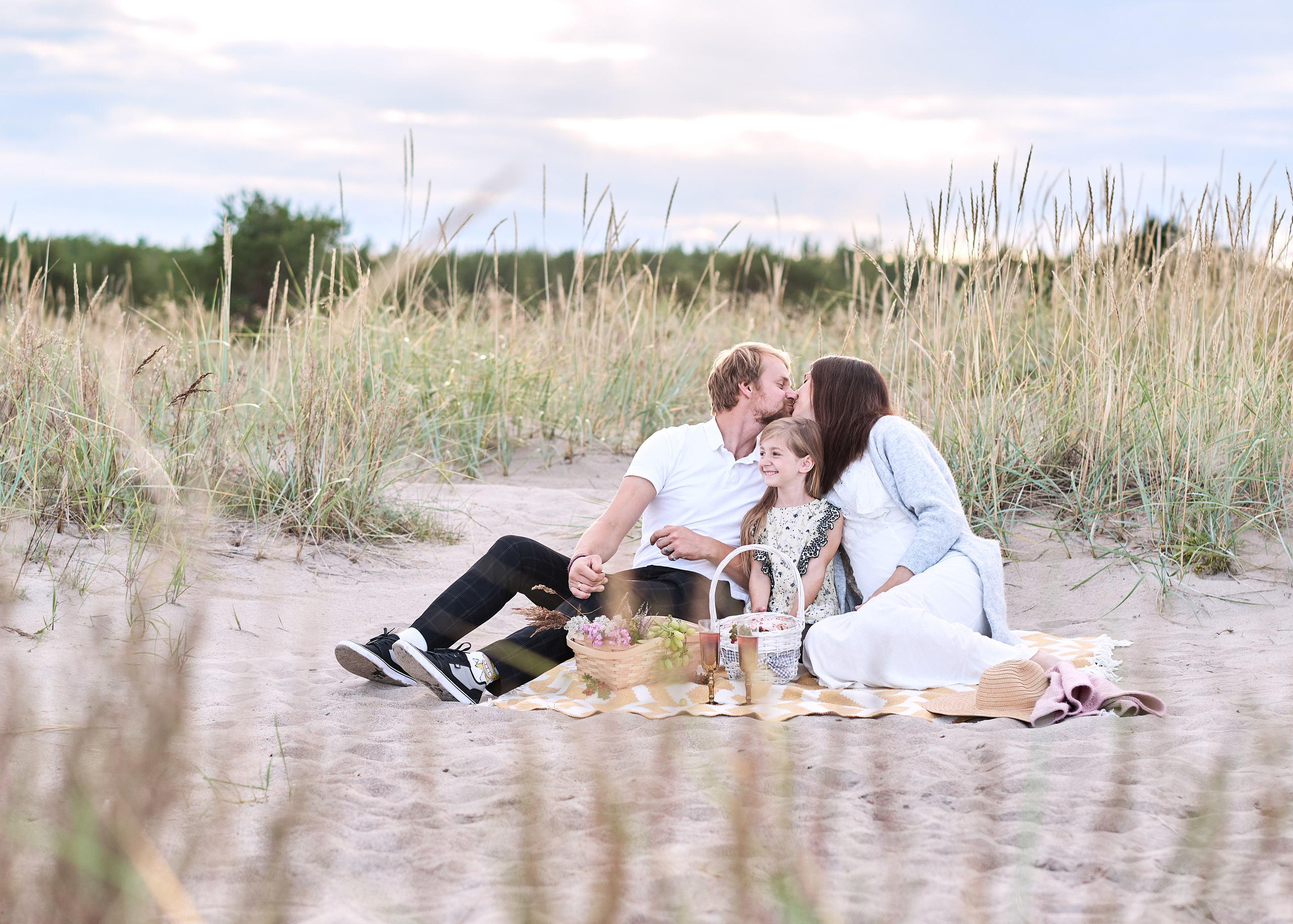 Familj / Gravid. Family and portrait photographer Natalja Biteniece