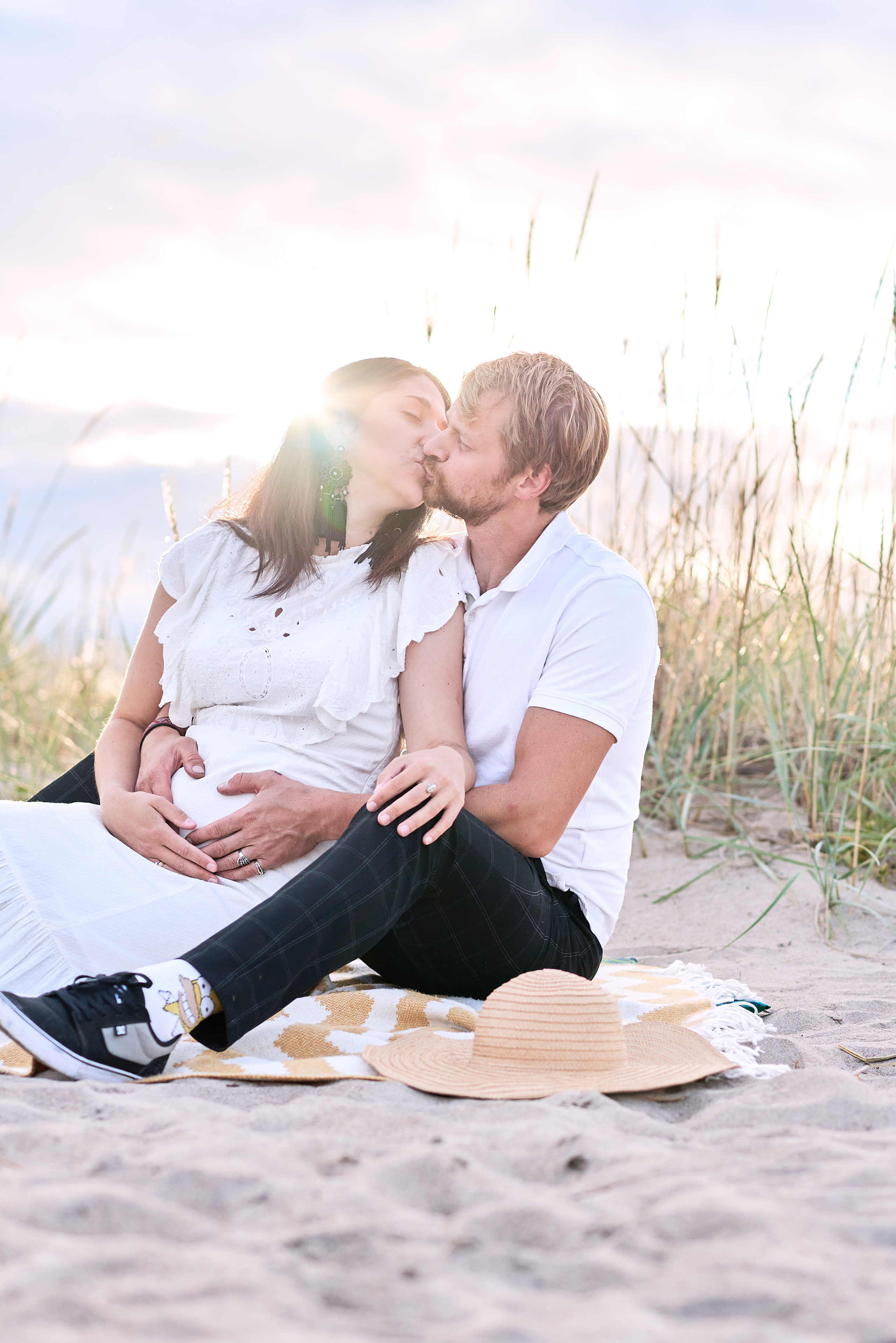 Familj / Gravid. Family and portrait photographer Natalja Biteniece
