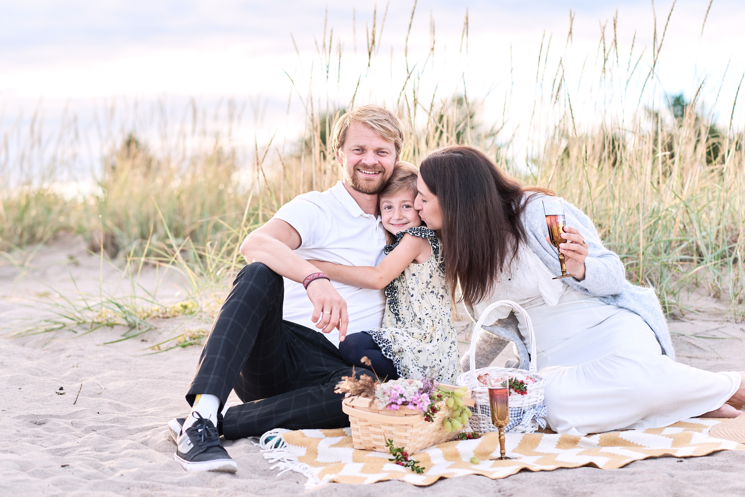 Familj / Gravid. Family and portrait photographer Natalja Biteniece