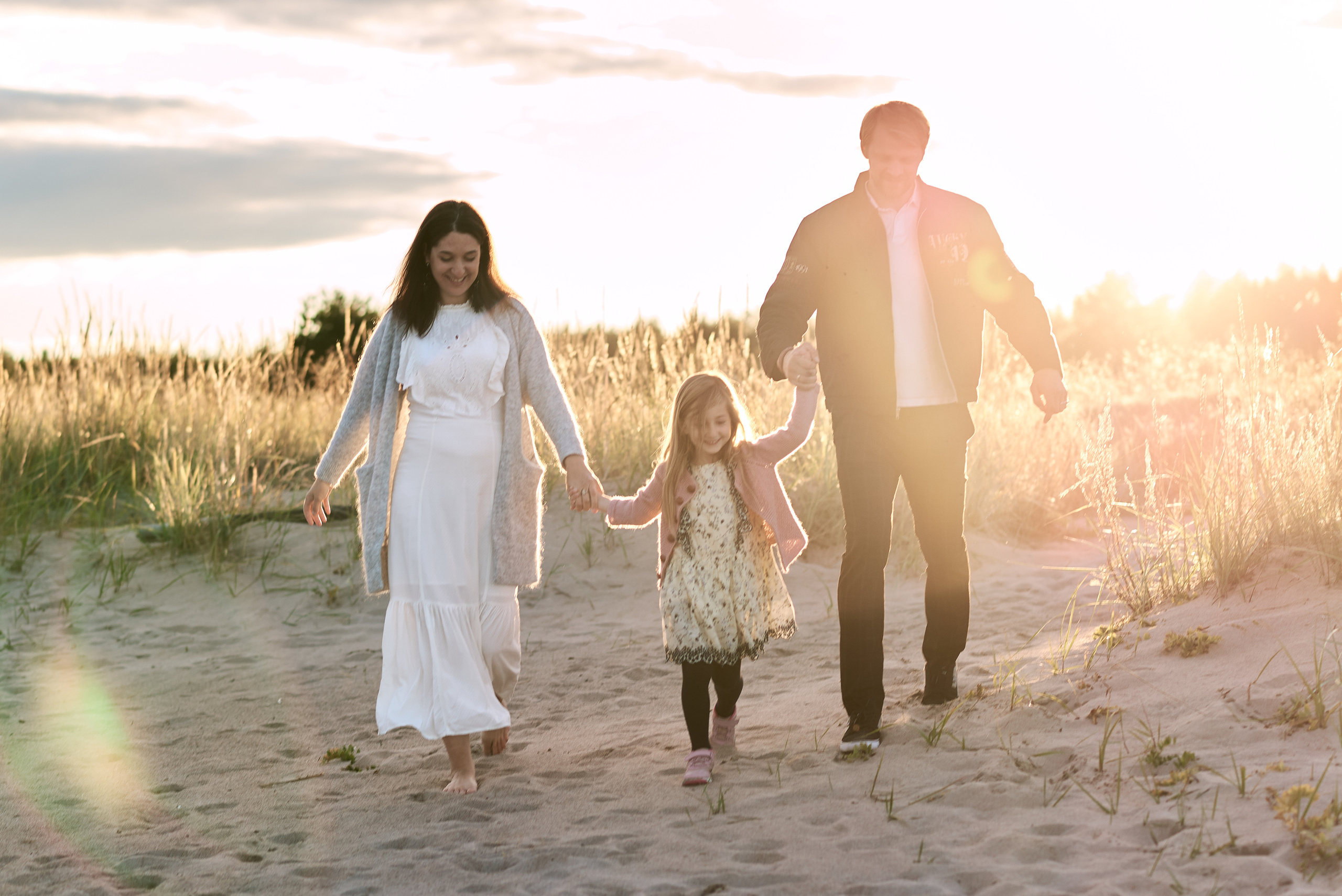 Familj / Gravid. Family and portrait photographer Natalja Biteniece