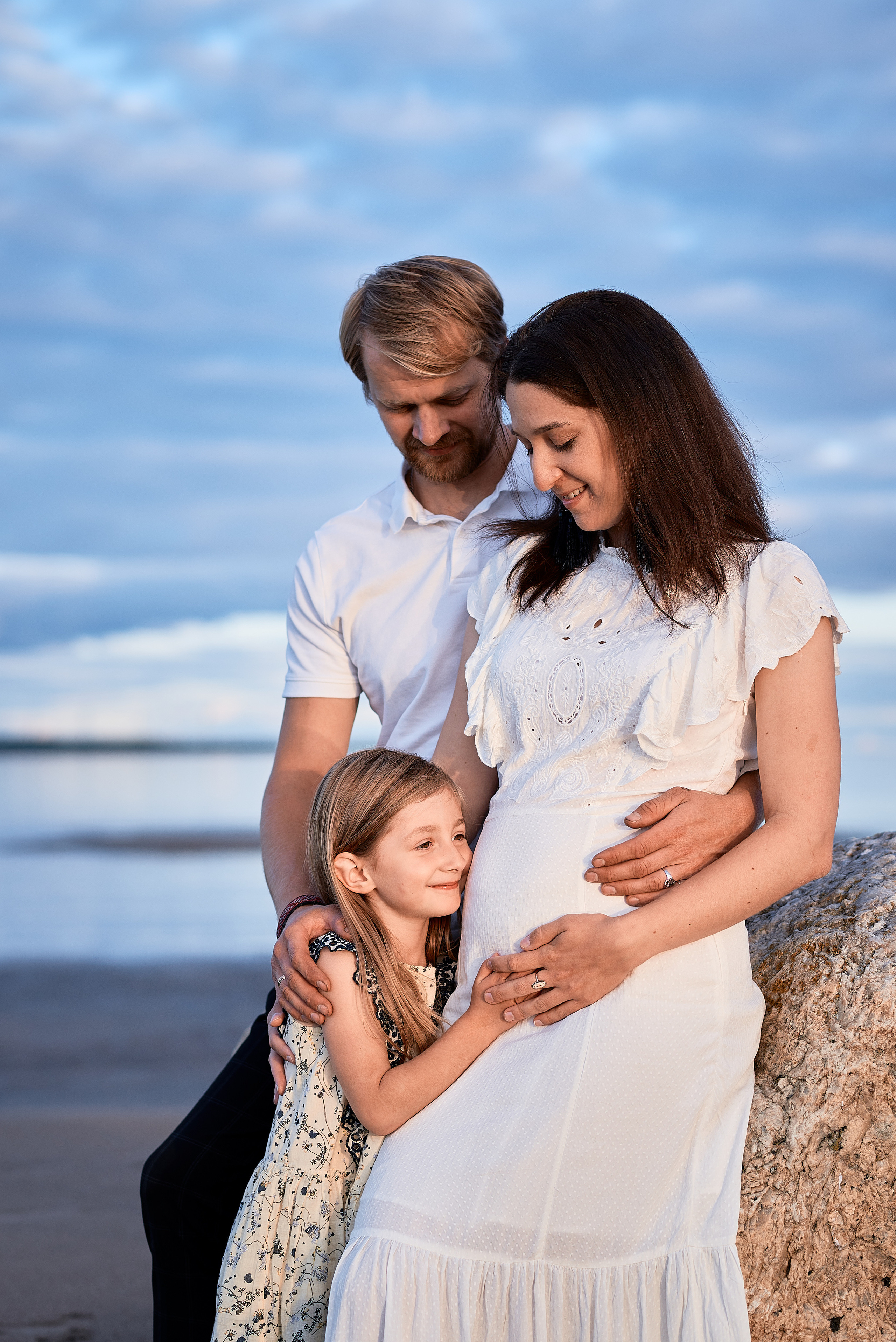 Gravidfotografering. Family and portrait photographer Natalja Biteniece