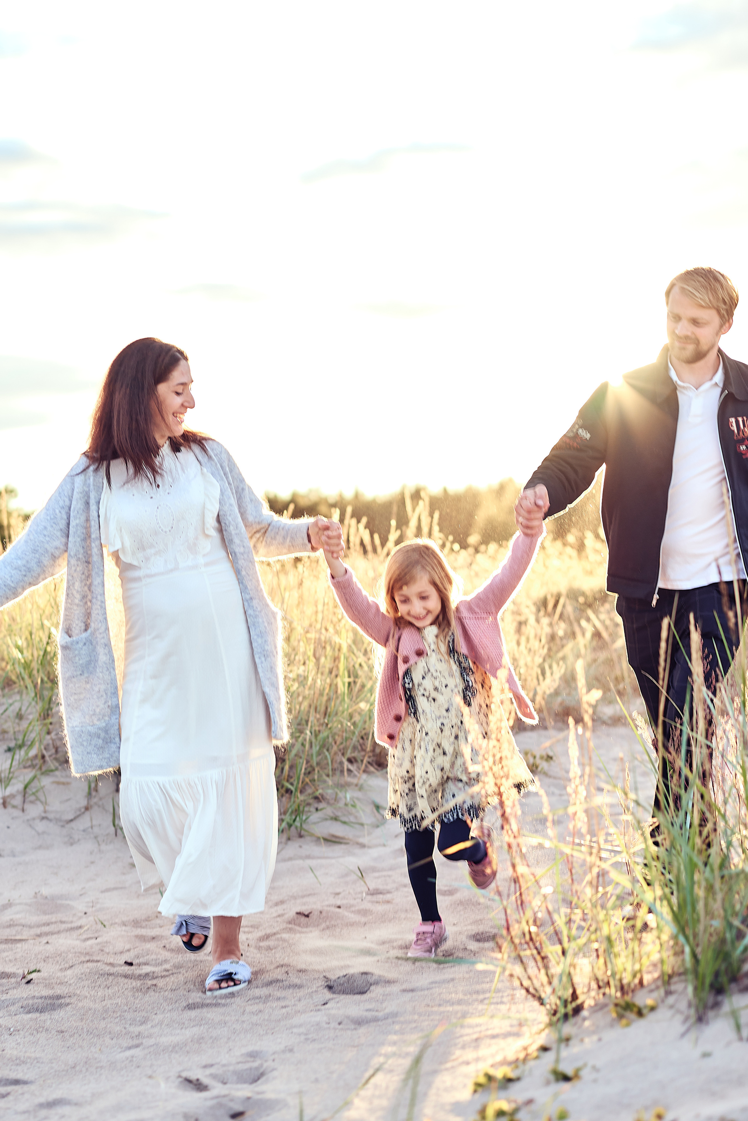 Familj / Gravid. Family and portrait photographer Natalja Biteniece