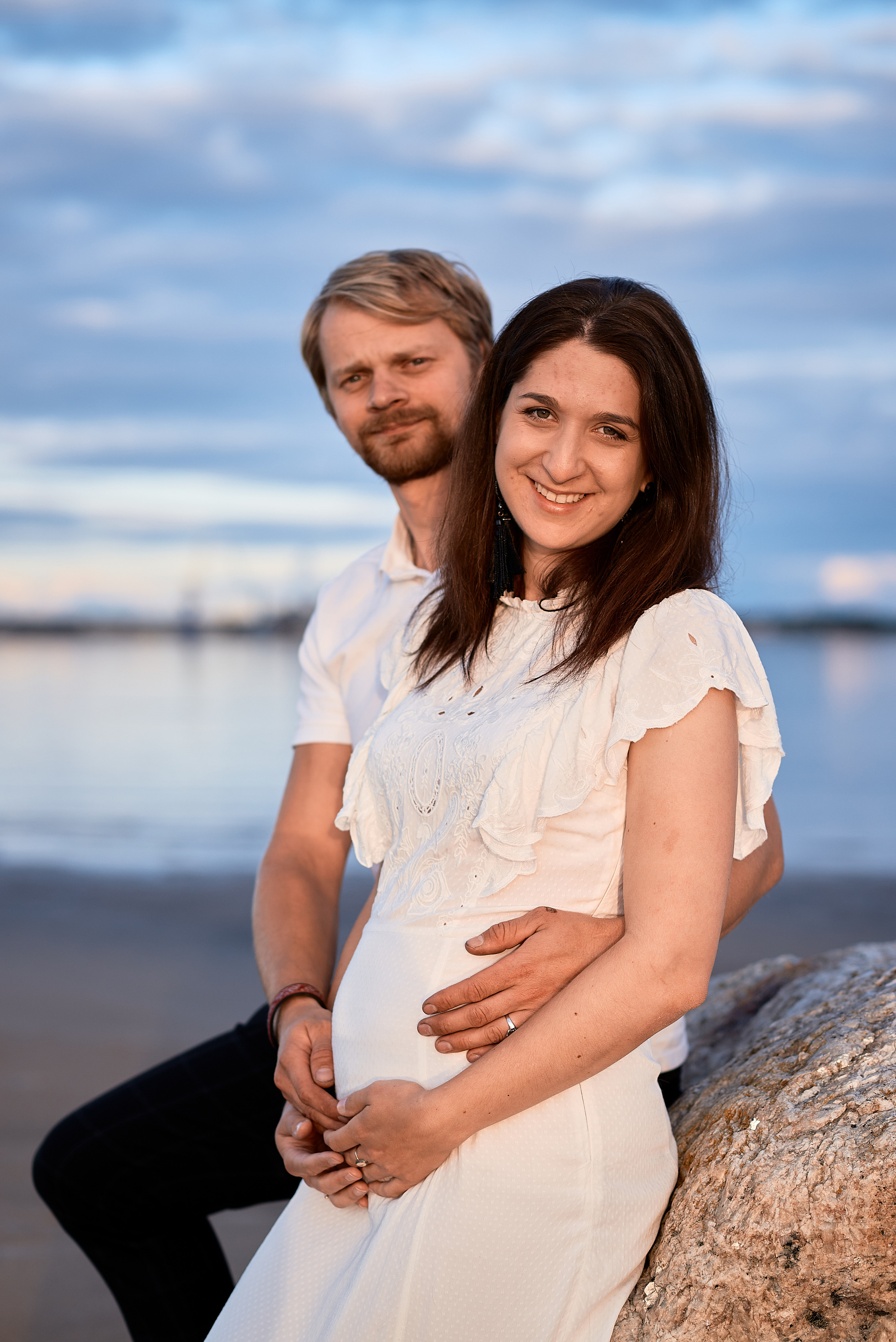Gravidfotografering. Family and portrait photographer Natalja Biteniece