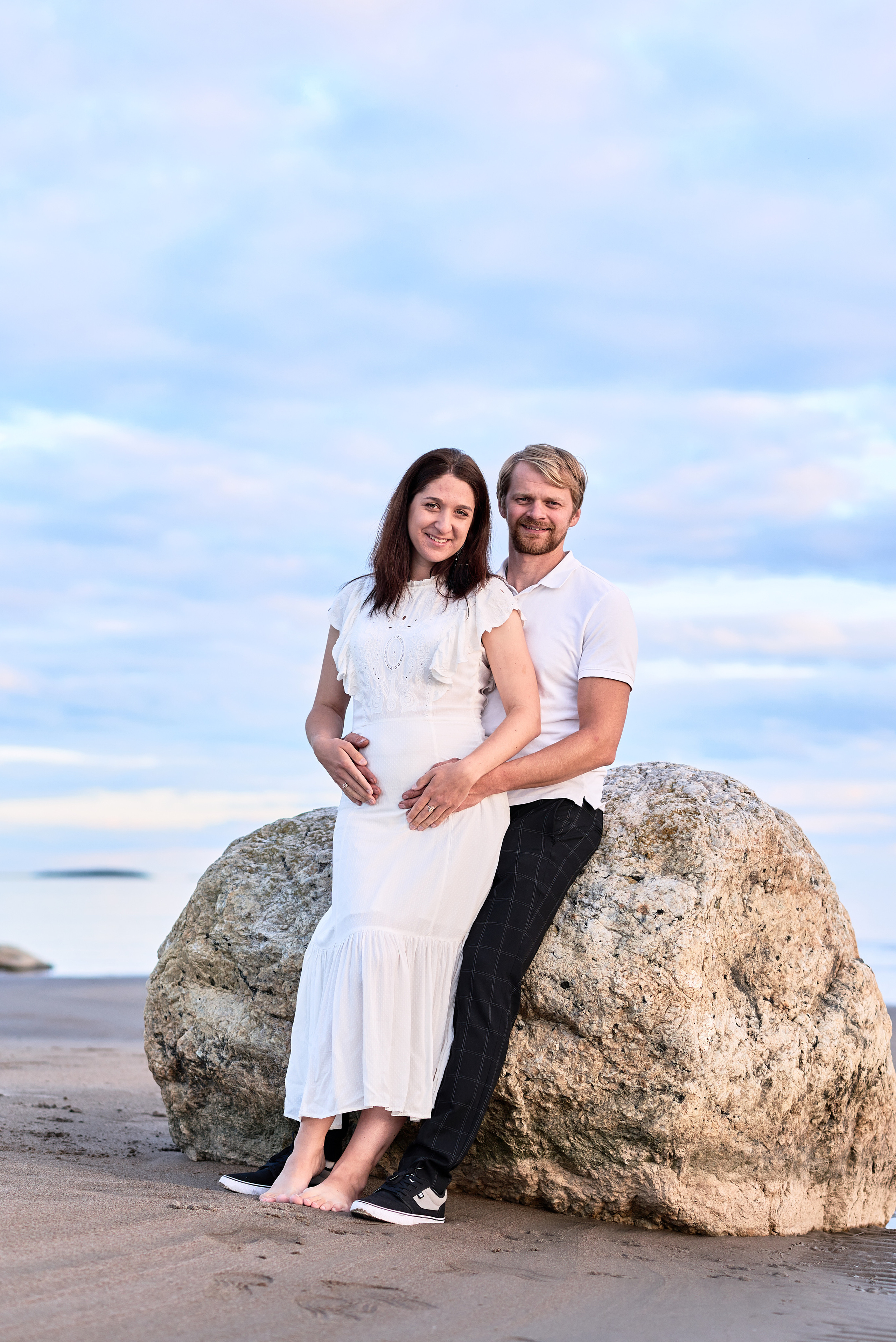 Gravidfotografering. Family and portrait photographer Natalja Biteniece