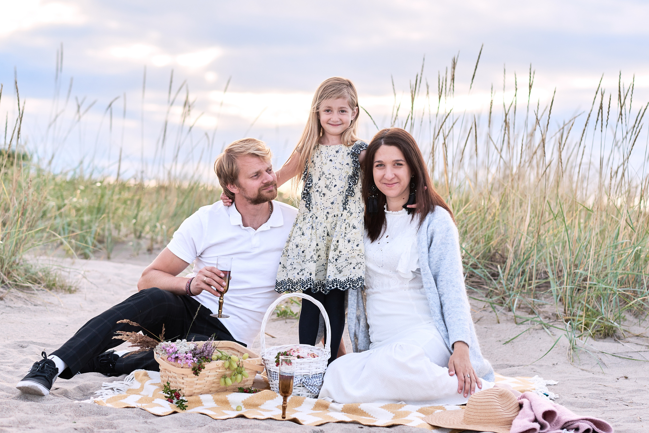 Familj / Gravid. Family and portrait photographer Natalja Biteniece
