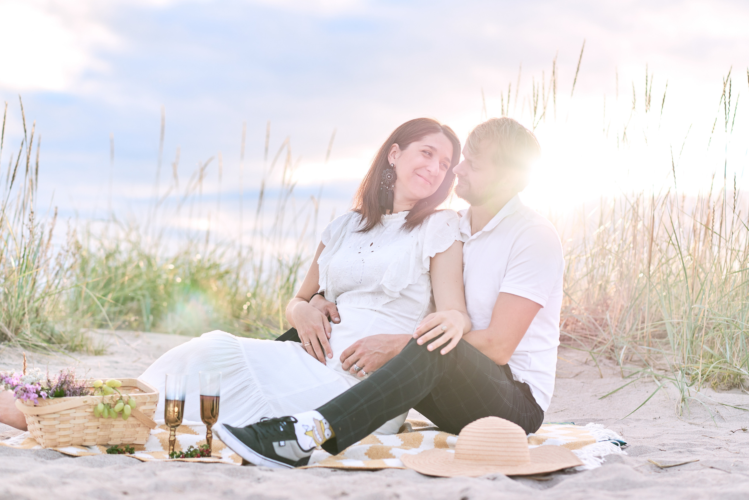Familj / Gravid. Family and portrait photographer Natalja Biteniece