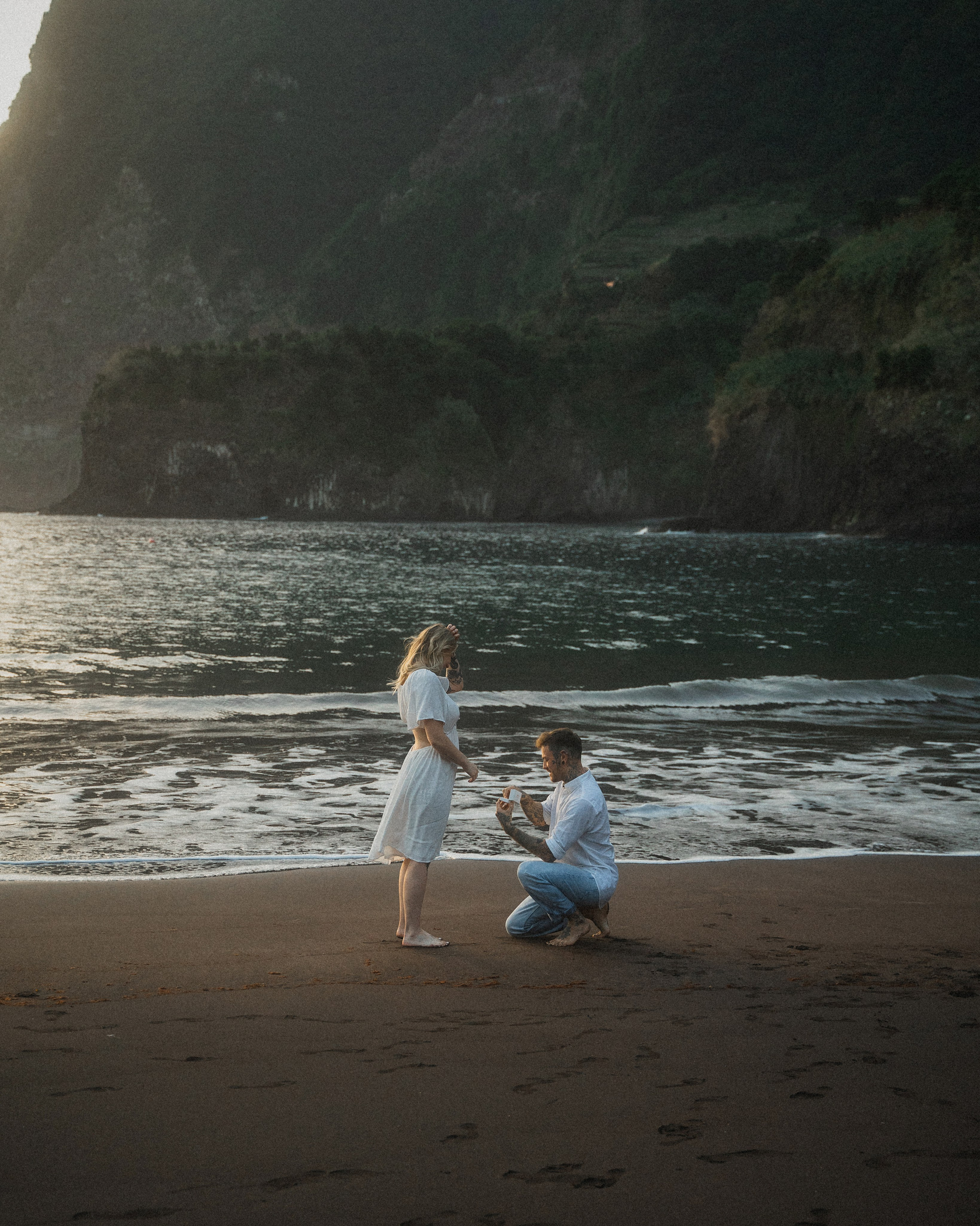 Proposal Photographer in Madeira | Stefan & Talia, Seixal Beach. Your photographer in Madeira