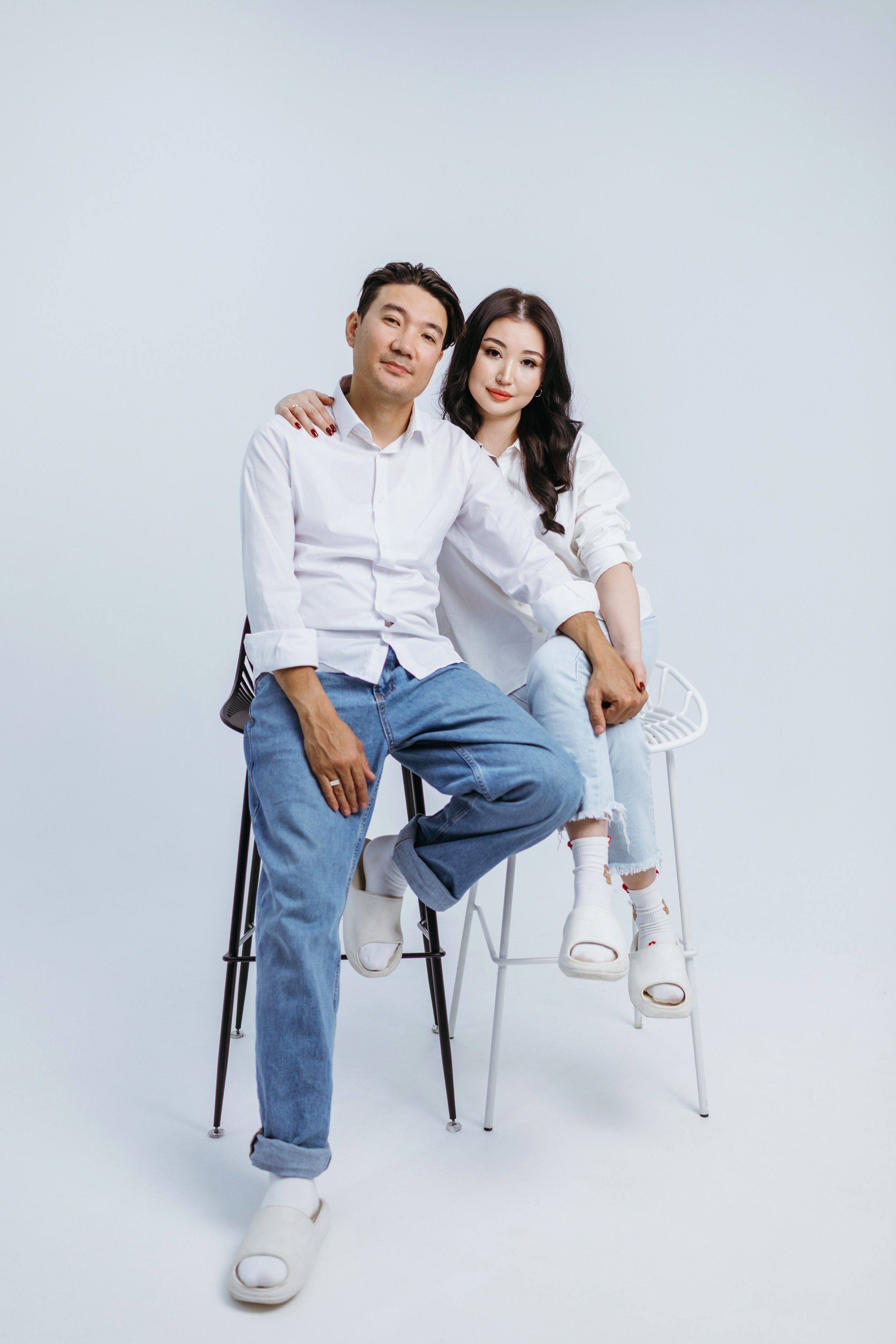 Студийная фотосъемка для пары. Фотограф в Бишкеке Оксана Шувалова