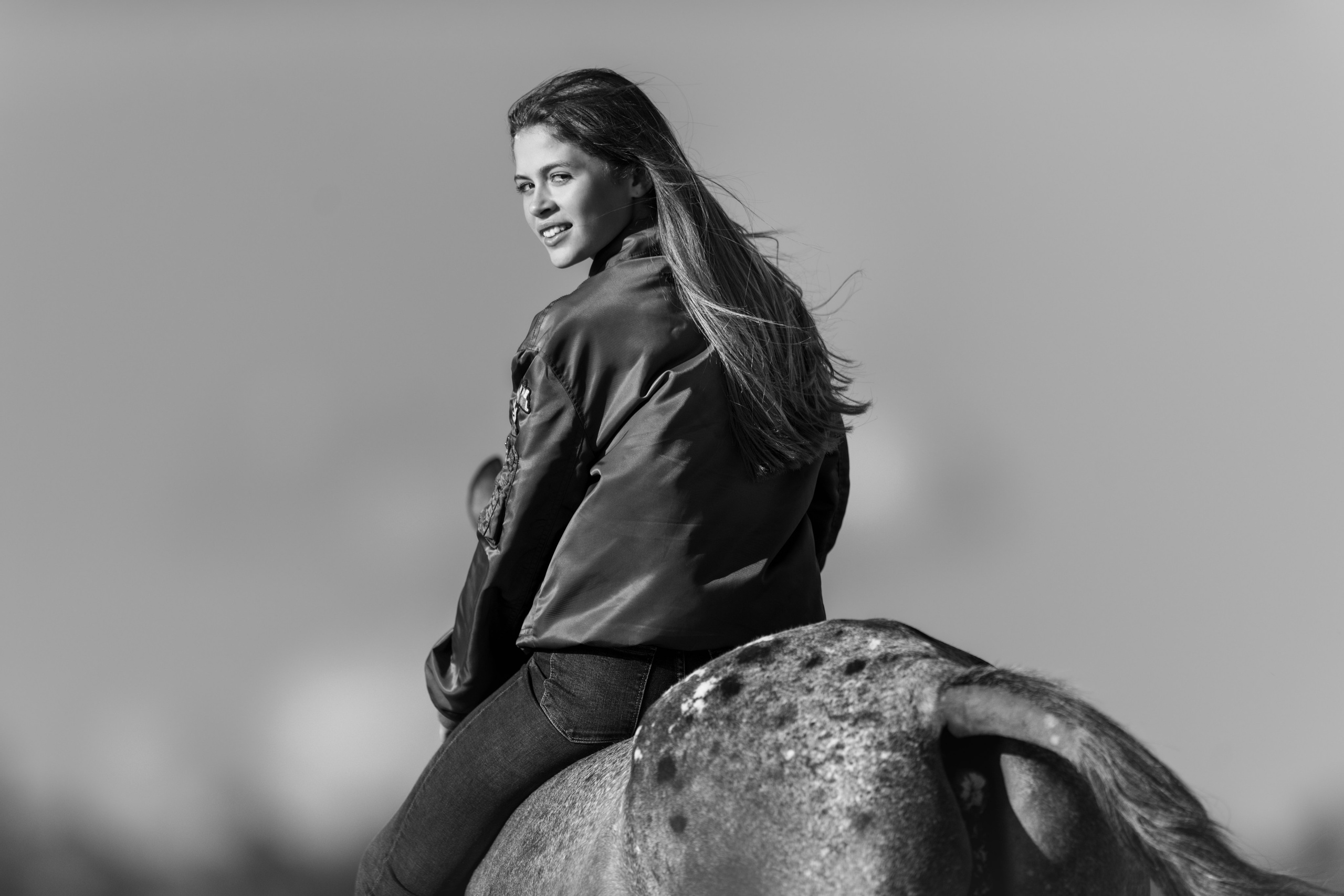 Photo shoot with horses