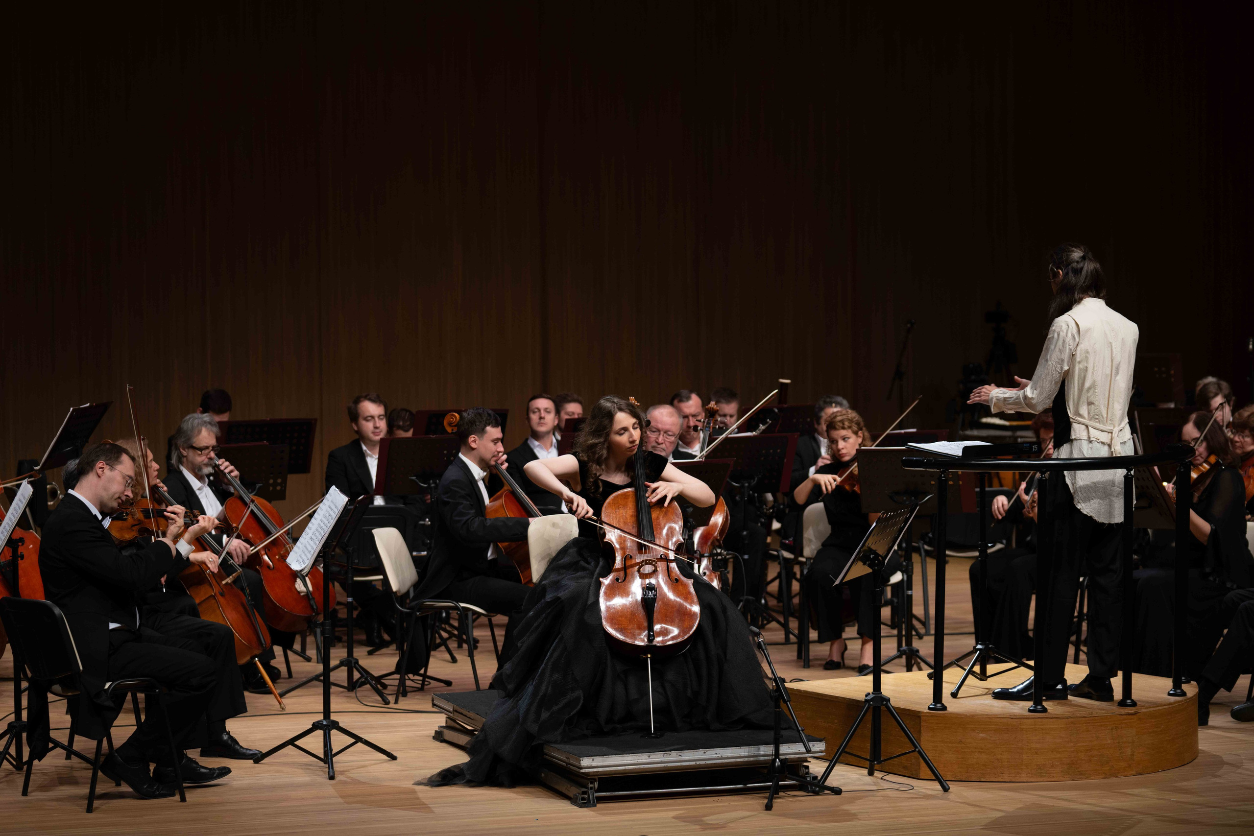 The Tchaikovsky Academic Grand Symphony Orchestra in Baku. Wedding&Event photographer Ismail Rzayev in Baku