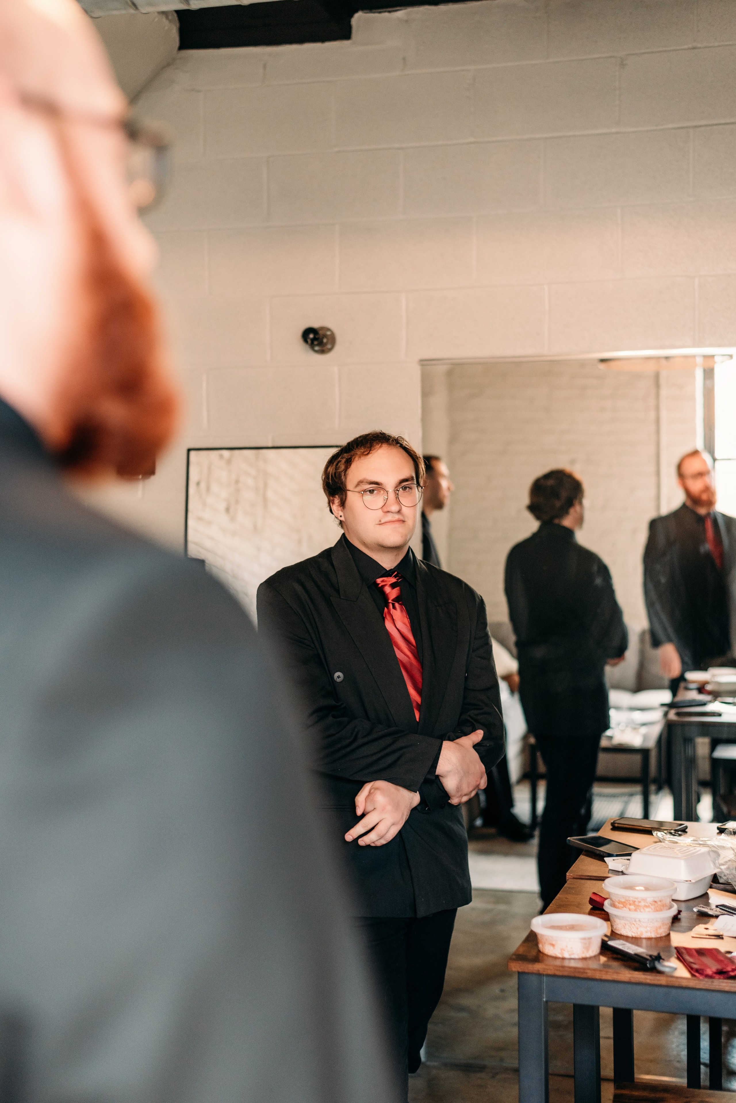 Bold & Dramatic Wedding at The Paper Mill on The Landing | Fort Wayne Wedding Photographer. Alexandria Danielle Photography | Fort Wayne & Indianapolis Wedding Photographer